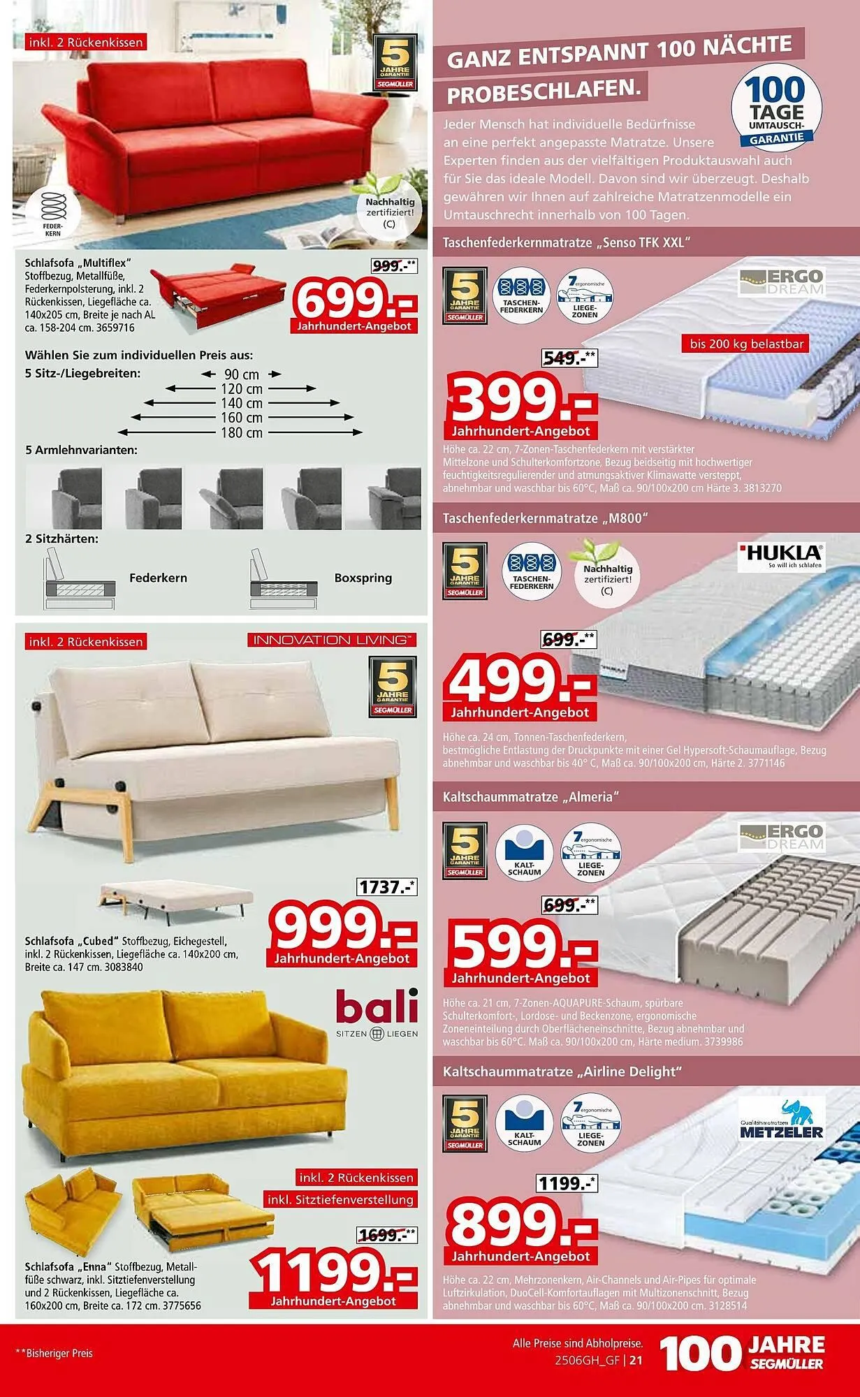 Segmüller Prospekt von 7. Juni bis 28. Juni 2025 - Prospekt seite 33