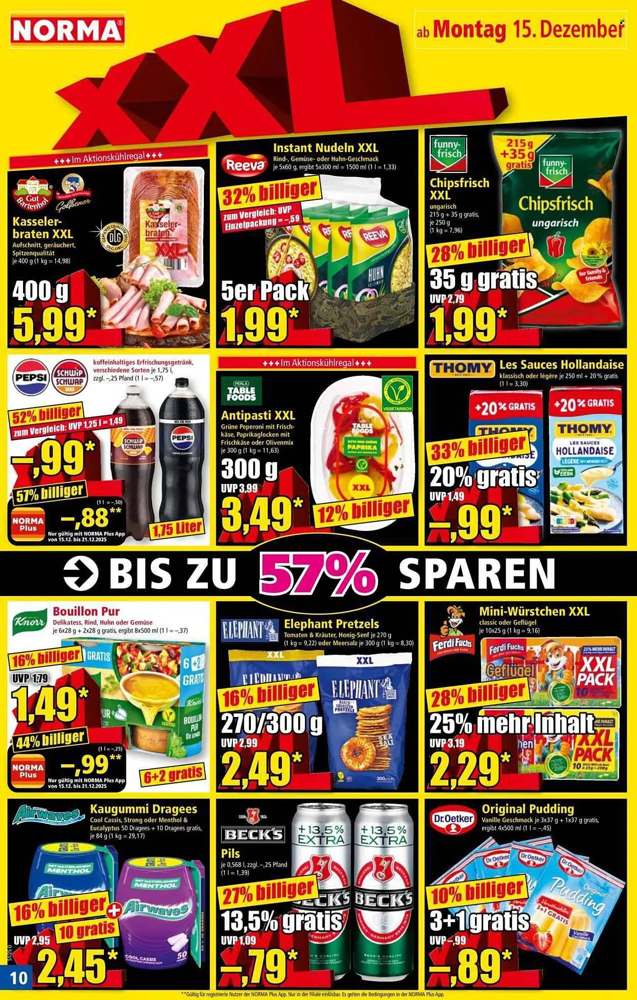 Norma Prospekt von 15. Dezember bis 21. Dezember 2025 - Prospekt seite 14