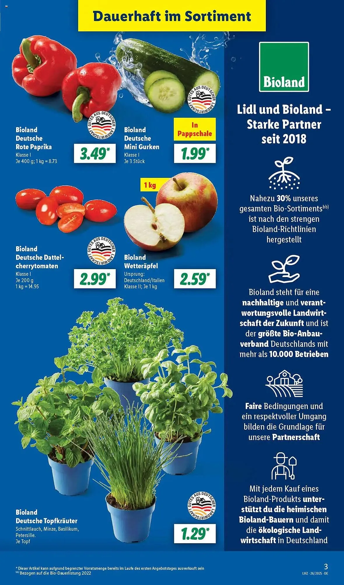 Lidl Prospekt von 23. Juni bis 28. Juni 2025 - Prospekt seite 3