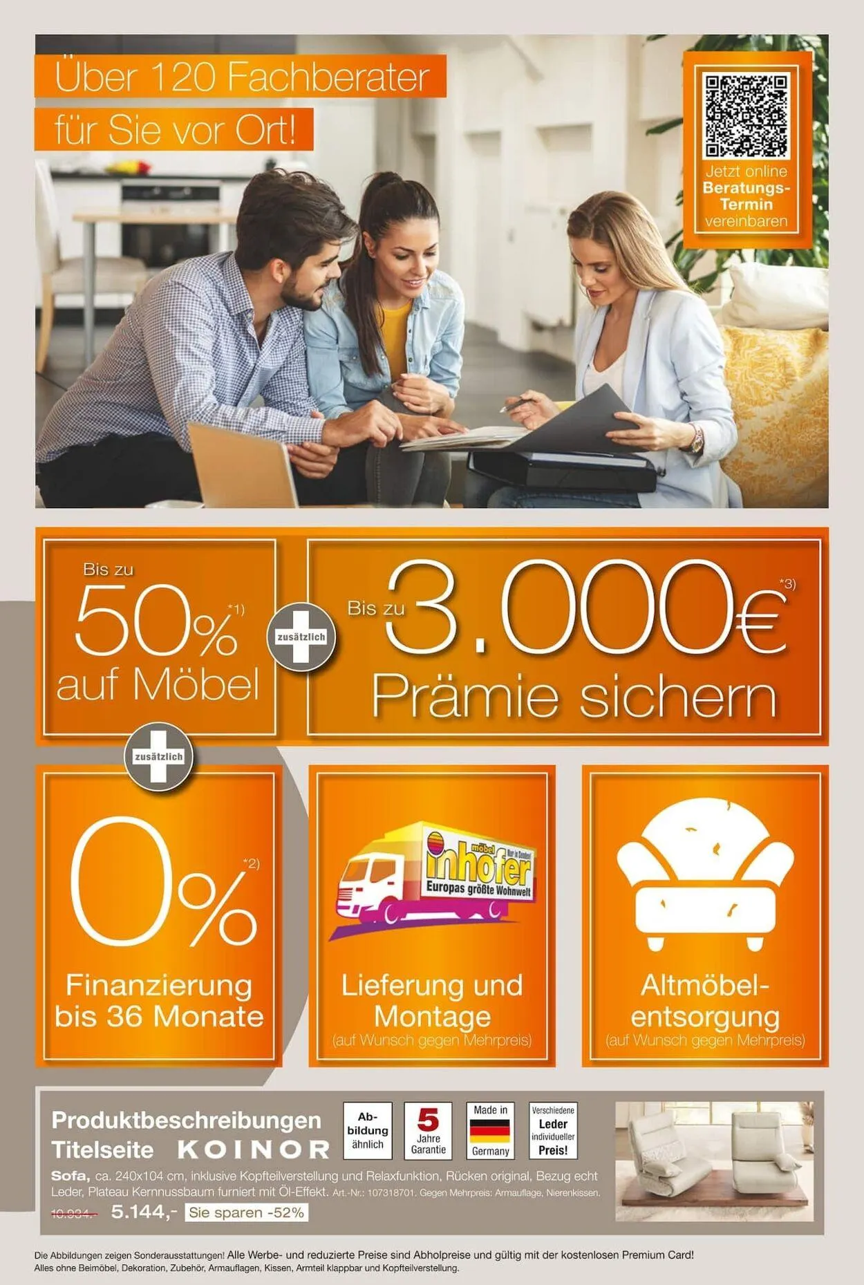 Möbel Inhofer Aktueller Prospekt von 15. Dezember bis 29. Dezember 2025 - Prospekt seite 2