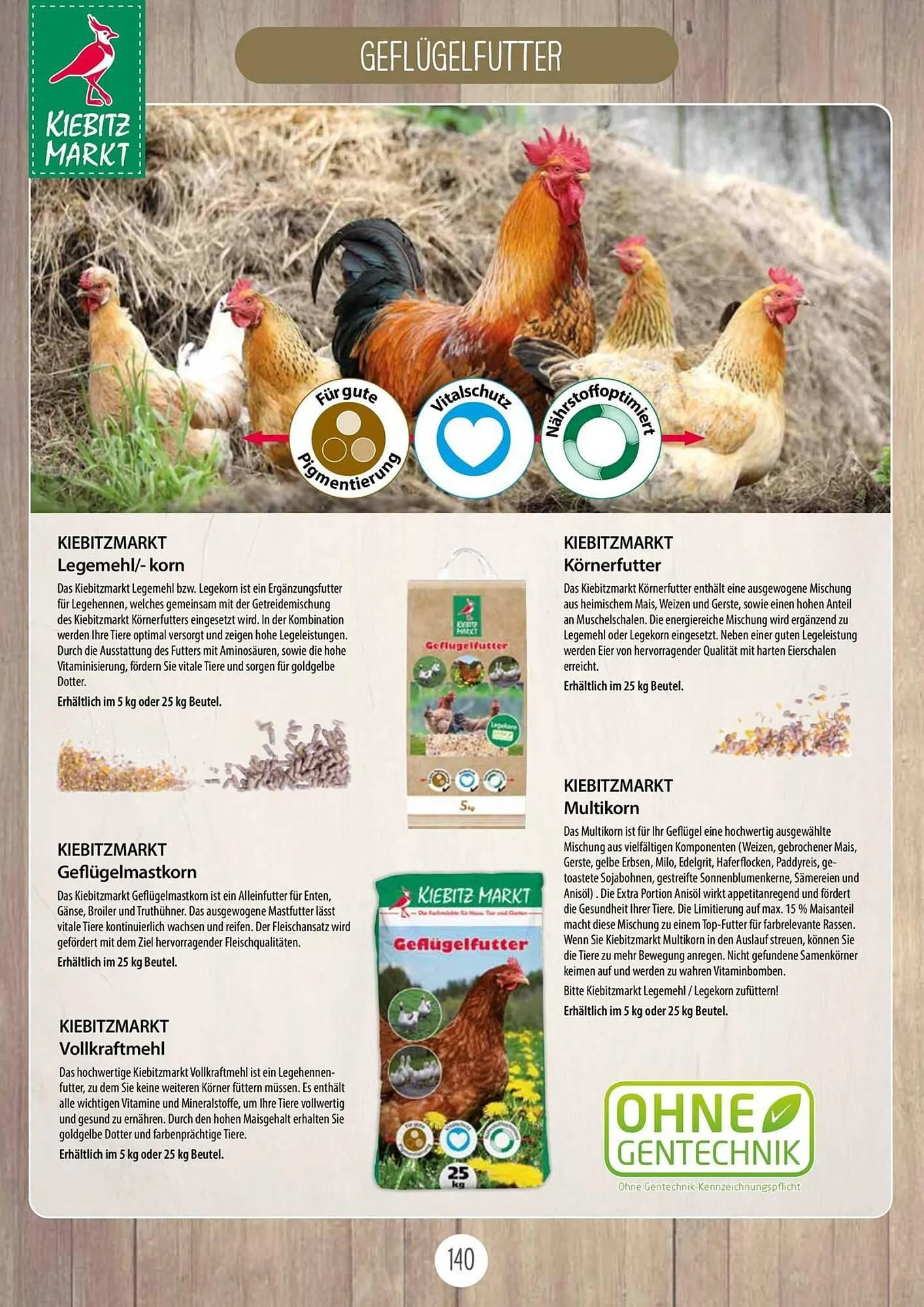 Kiebitzmarkt Prospekt von 16. April bis 31. August 2025 - Prospekt seite 140