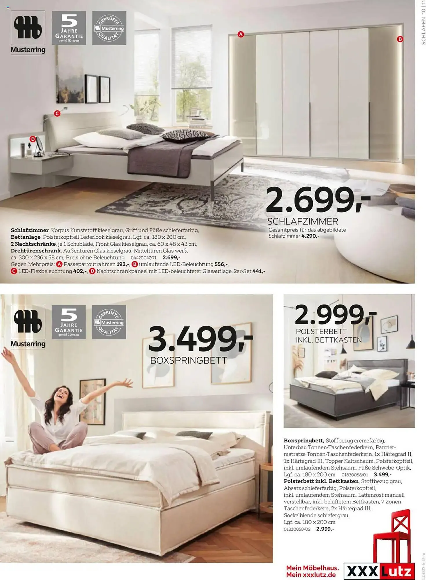 XXXLutz Prospekt von 16. März bis 30. März 2025 - Prospekt seite 11