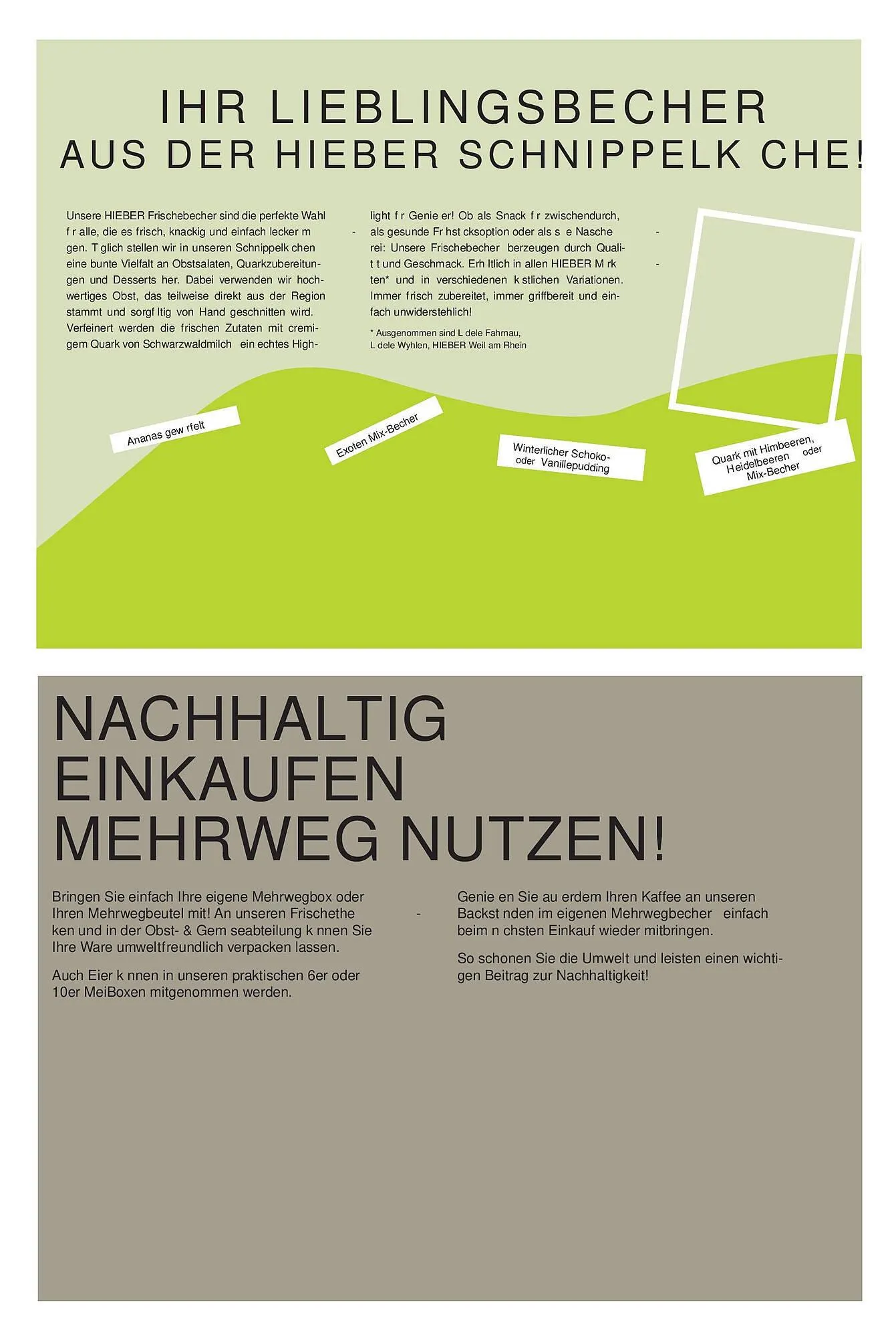 Hieber's Frische Center Prospekt von 26. Oktober bis 1. November 2025 - Prospekt seite 18