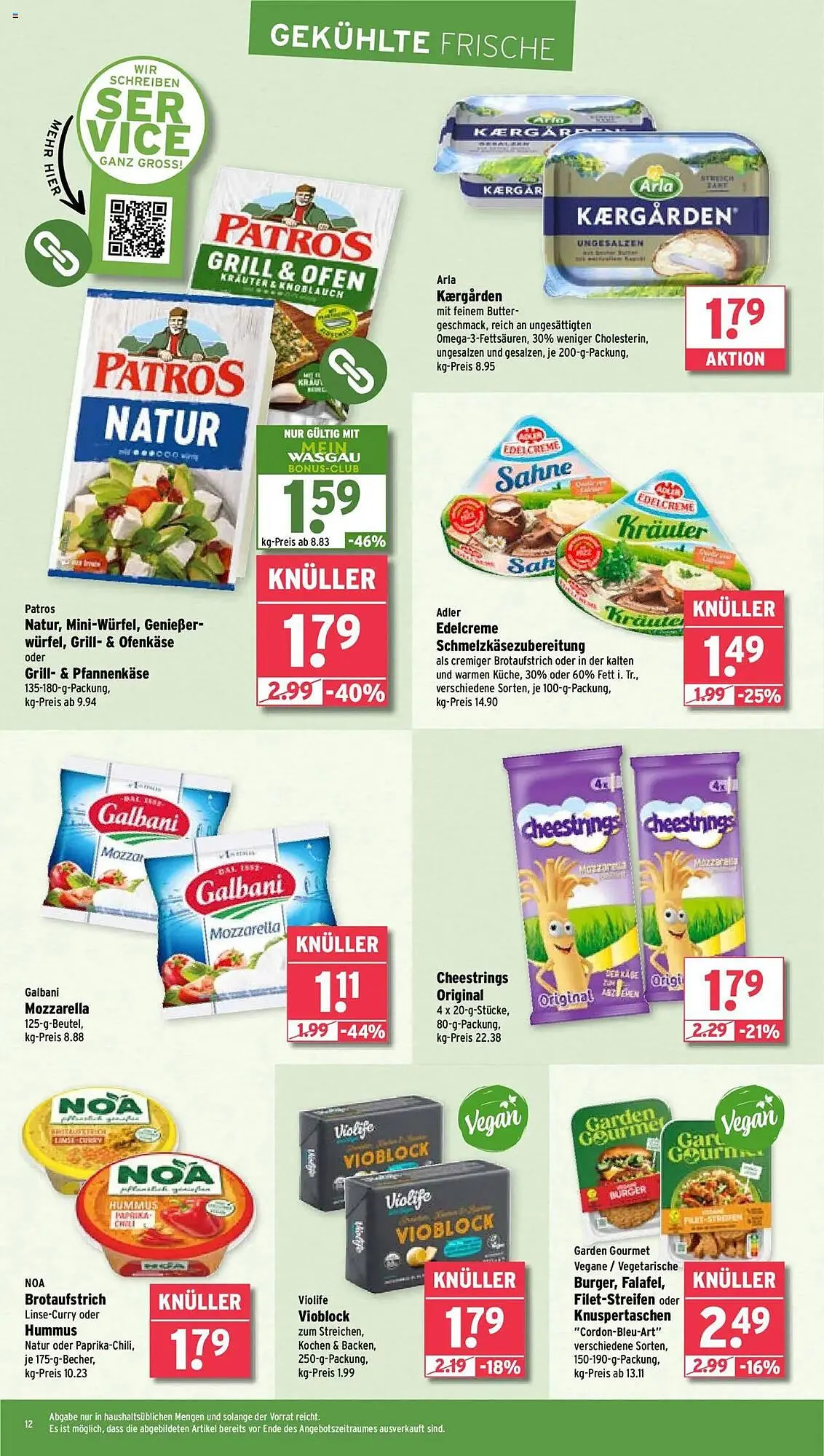 Wasgau Prospekt von 5. Mai bis 10. Mai 2025 - Prospekt seite 12