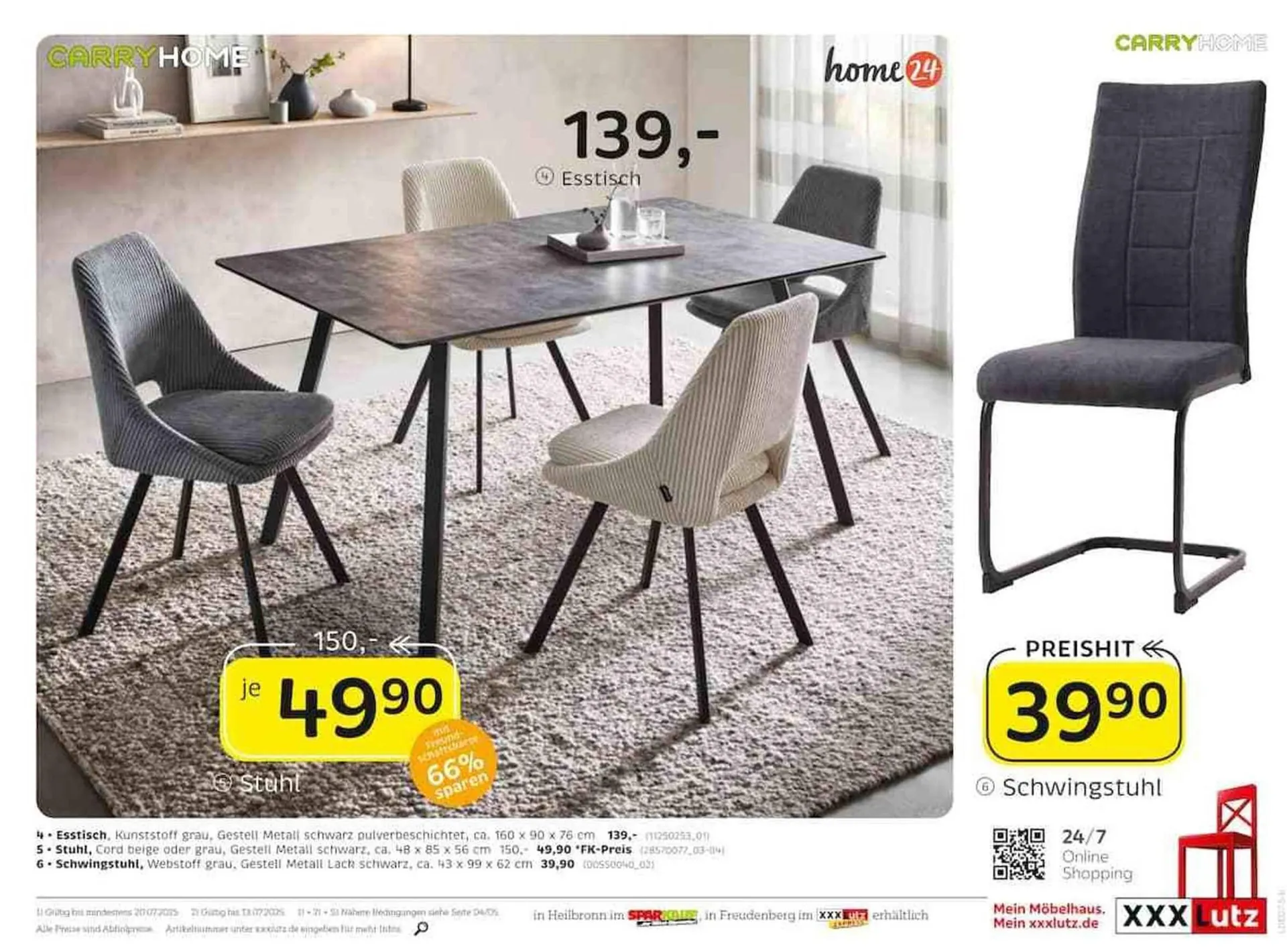 XXXLutz Prospekt von 30. Juni bis 13. Juli 2025 - Prospekt seite 25