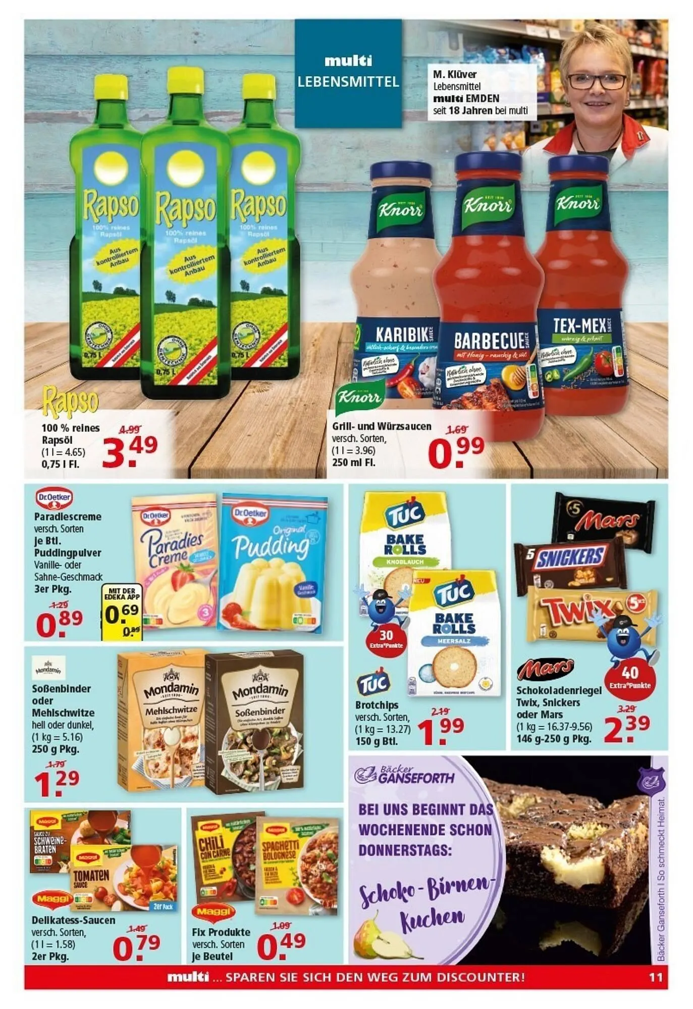 Multi Markt Prospekt von 13. April bis 18. April 2026 - Prospekt seite 11