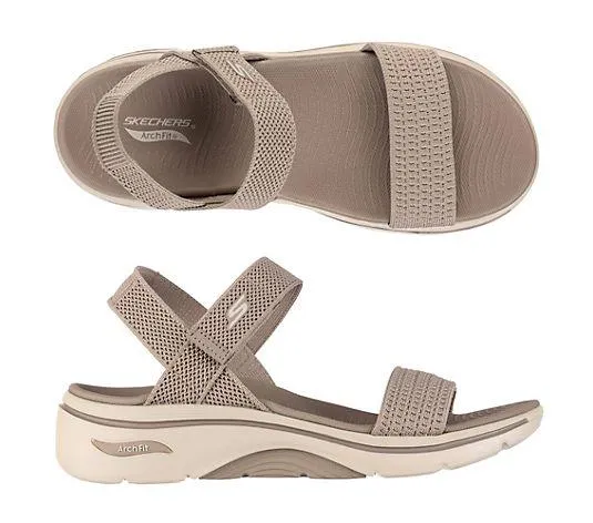 SKECHERS Damen-Sandalette Annie-Go Walk Arch Funktionsstrick Arch Fit®-Fußbett