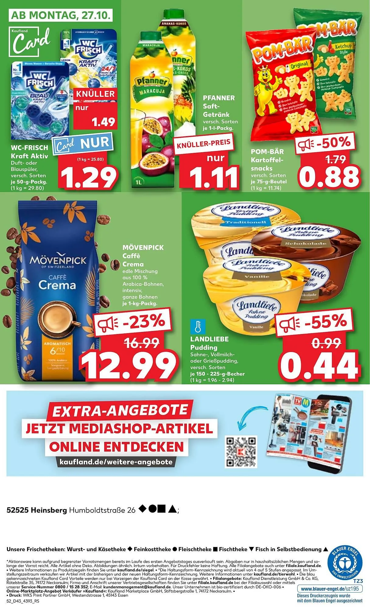 Kaufland Prospekt von 23. Oktober bis 29. Oktober 2025 - Prospekt seite 52