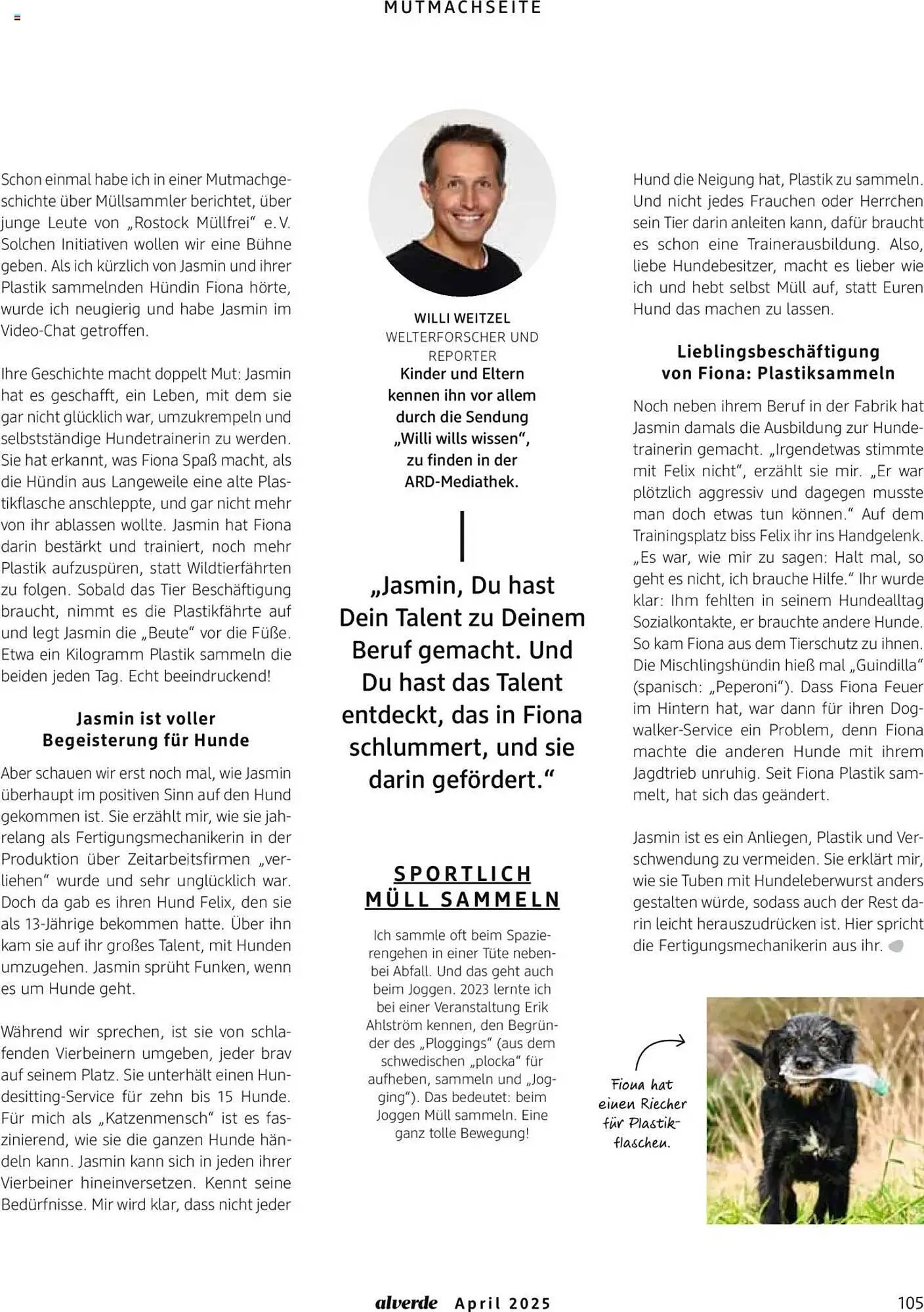 dm drogerie Prospekt von 1. April bis 30. April 2025 - Prospekt seite 105