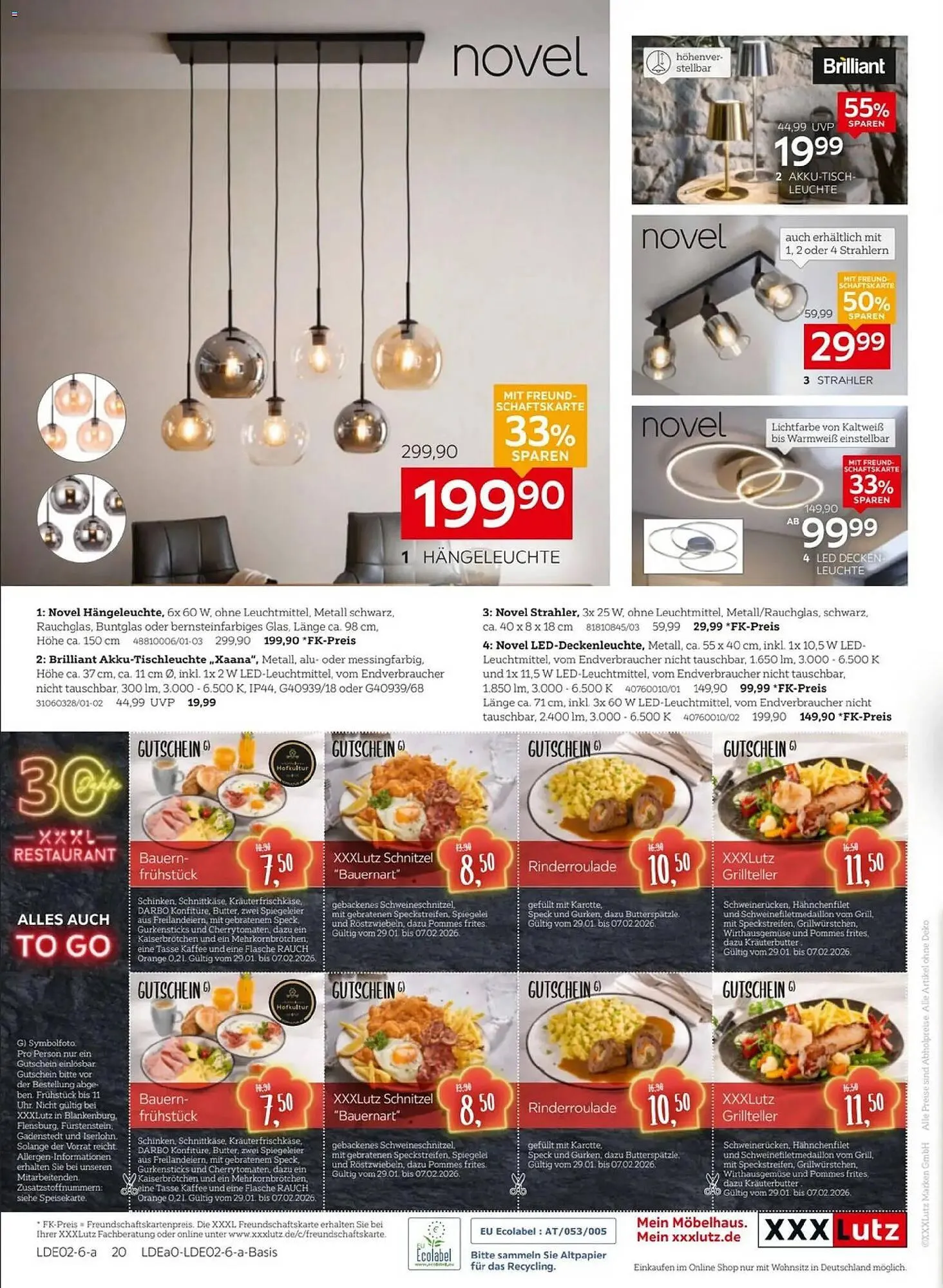 XXXLutz Prospekt von 25. Januar bis 8. Februar 2026 - Prospekt seite 36