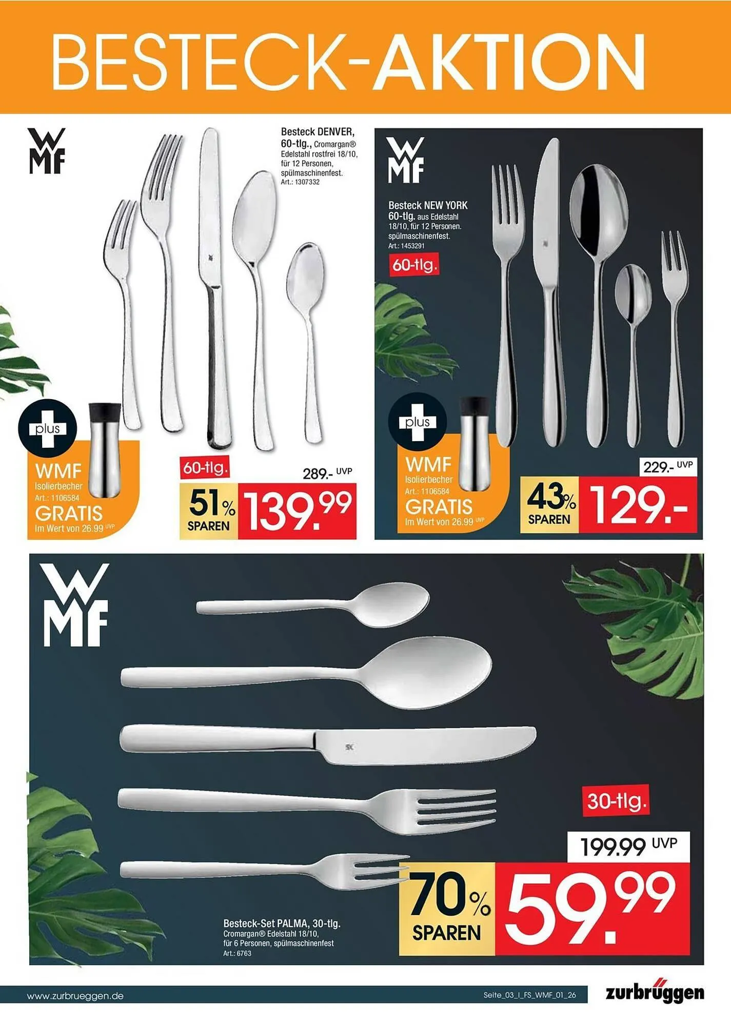 Zurbrüggen Prospekt von 14. April bis 30. April 2026 - Prospekt seite 3