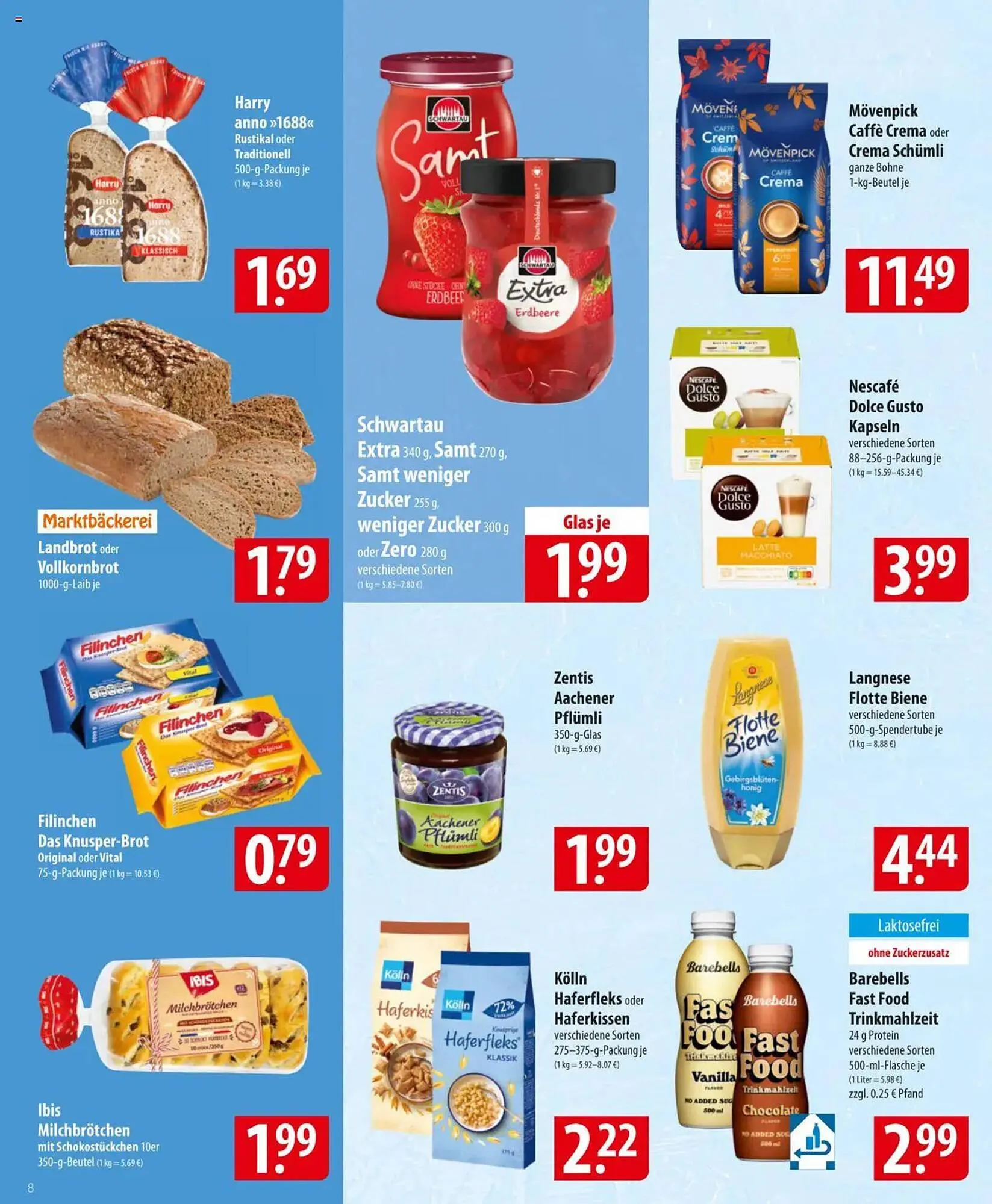 Famila Nord Ost Prospekt von 10. März bis 15. März 2025 - Prospekt seite 8