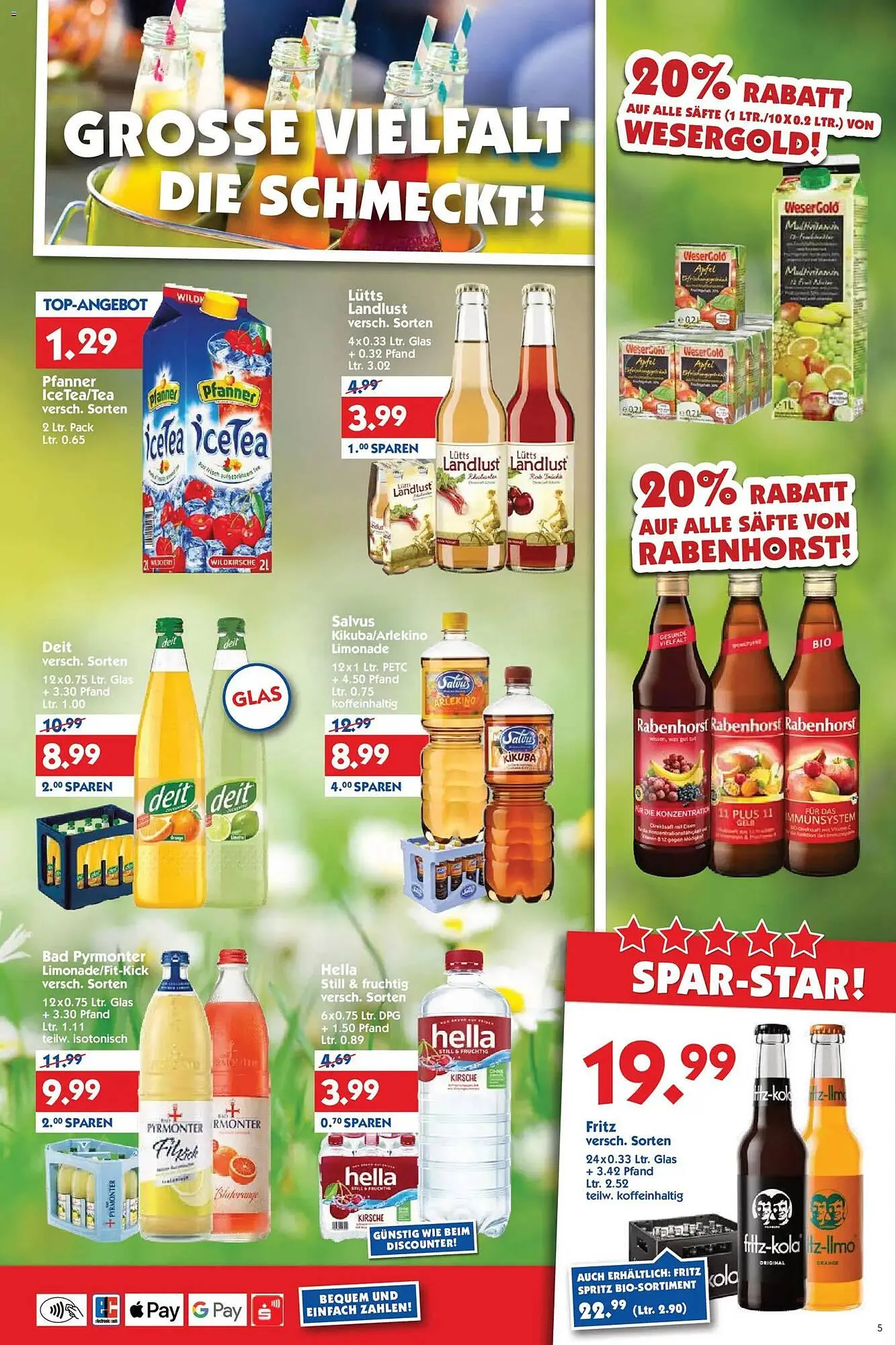 Hol'ab Getränkemarkt Prospekt von 27. April bis 2. Mai 2026 - Prospekt seite 5