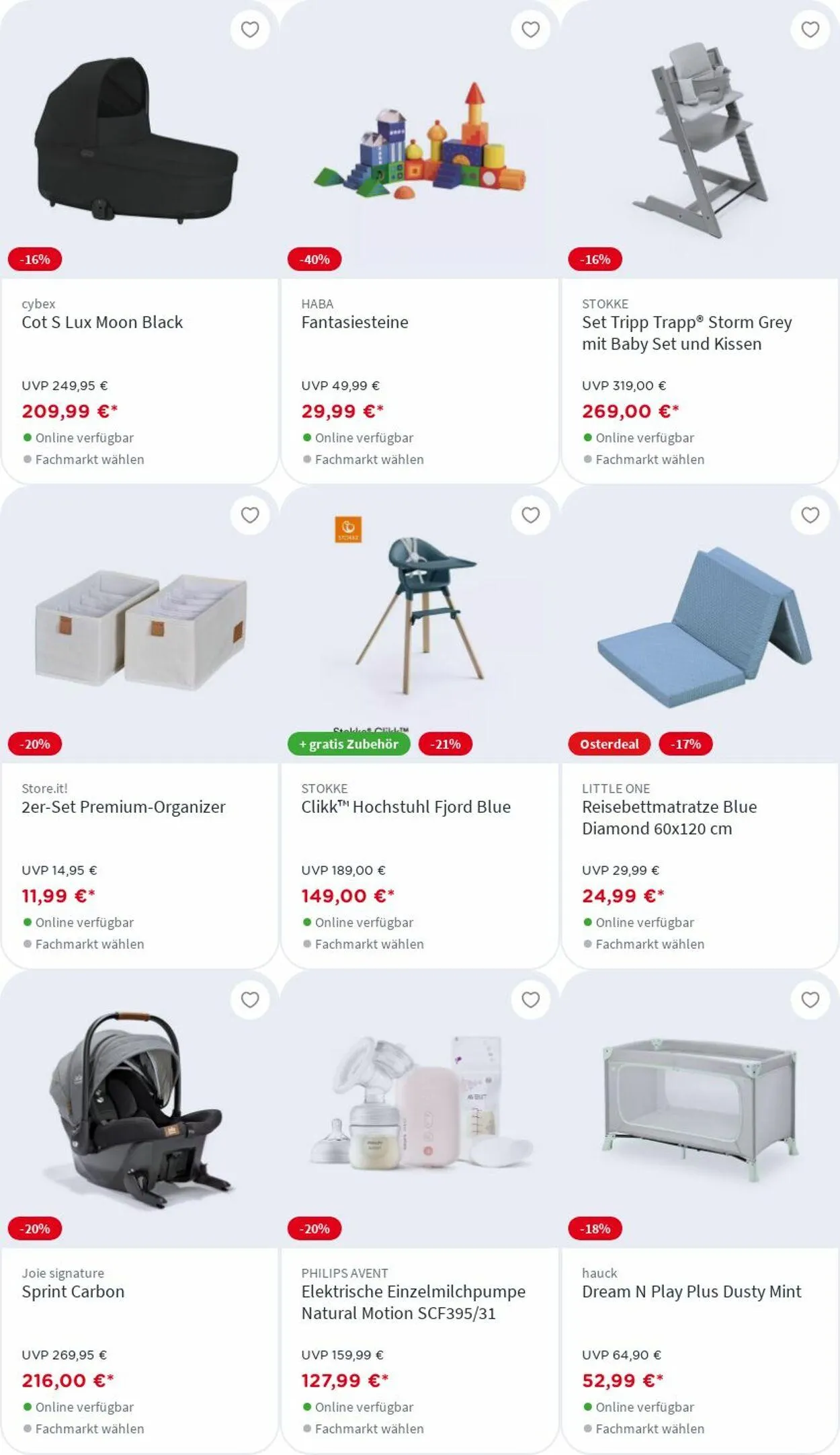 BabyOne Aktueller Prospekt von 7. April bis 13. April 2025 - Prospekt seite 39