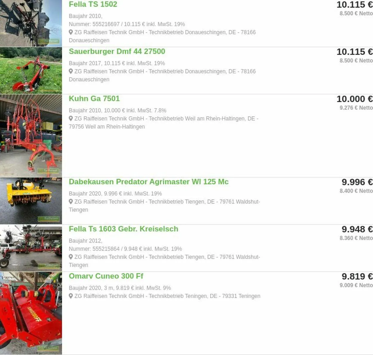 ZG Raiffeisen Aktueller Prospekt von 31. März bis 9. April 2025 - Prospekt seite 22