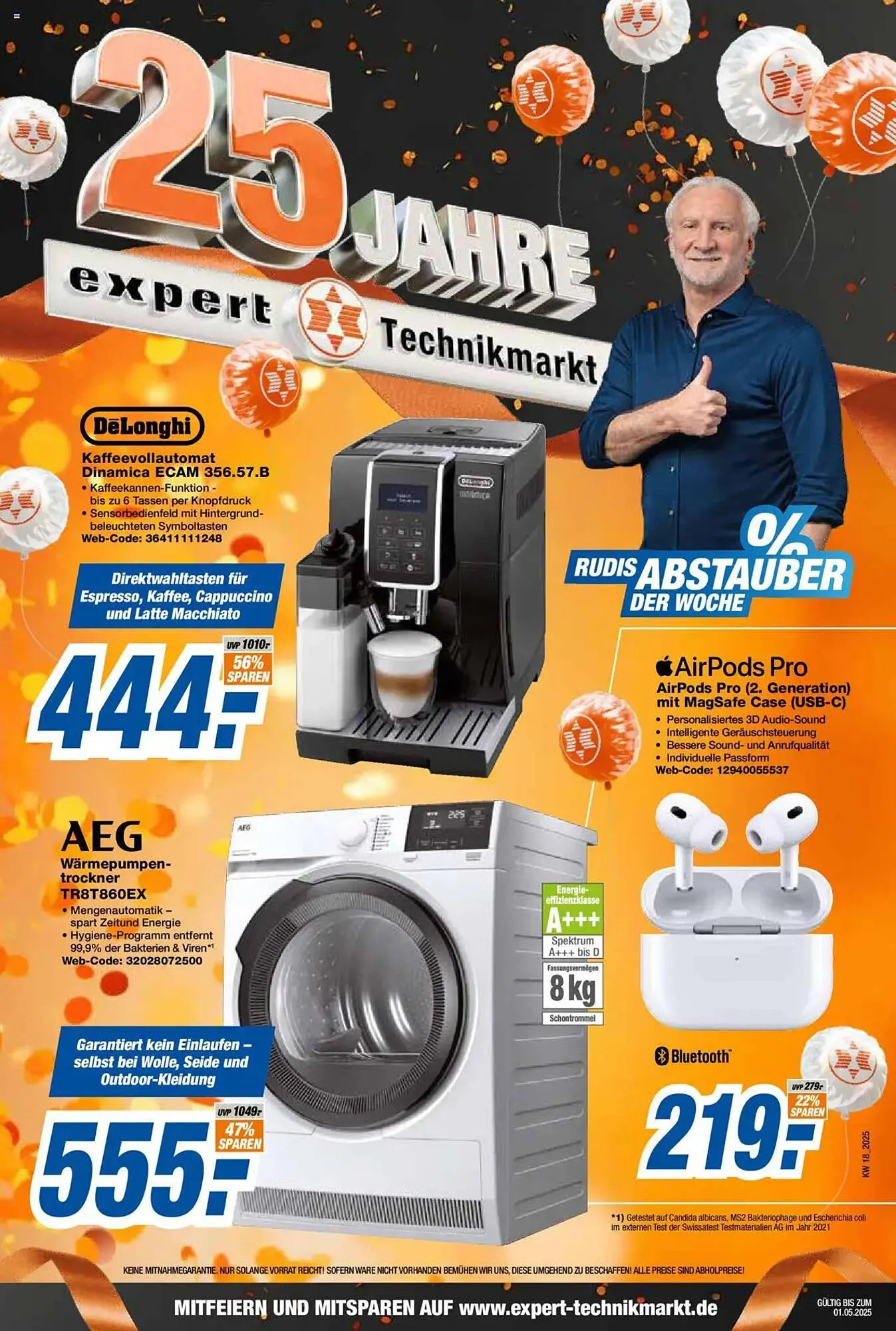 Expert Prospekt von 25. April bis 1. Mai 2025 - Prospekt seite 1