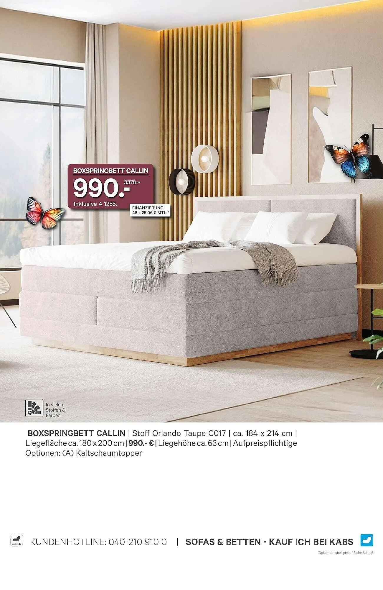Kabs Polsterwelt Prospekt von 30. April bis 27. Mai 2026 - Prospekt seite 57
