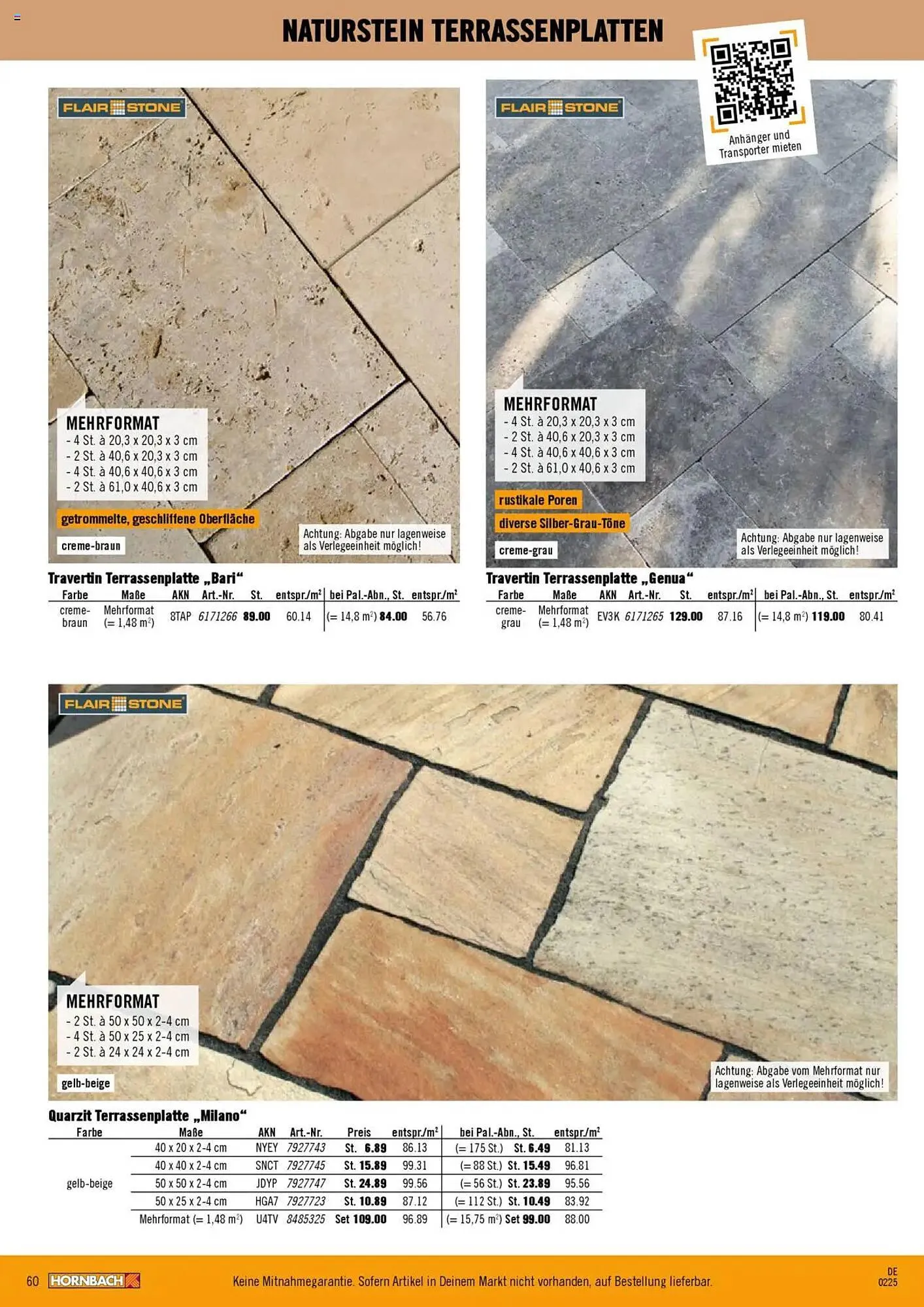 Hornbach Prospekt von 28. Februar bis 29. März 2025 - Prospekt seite 60