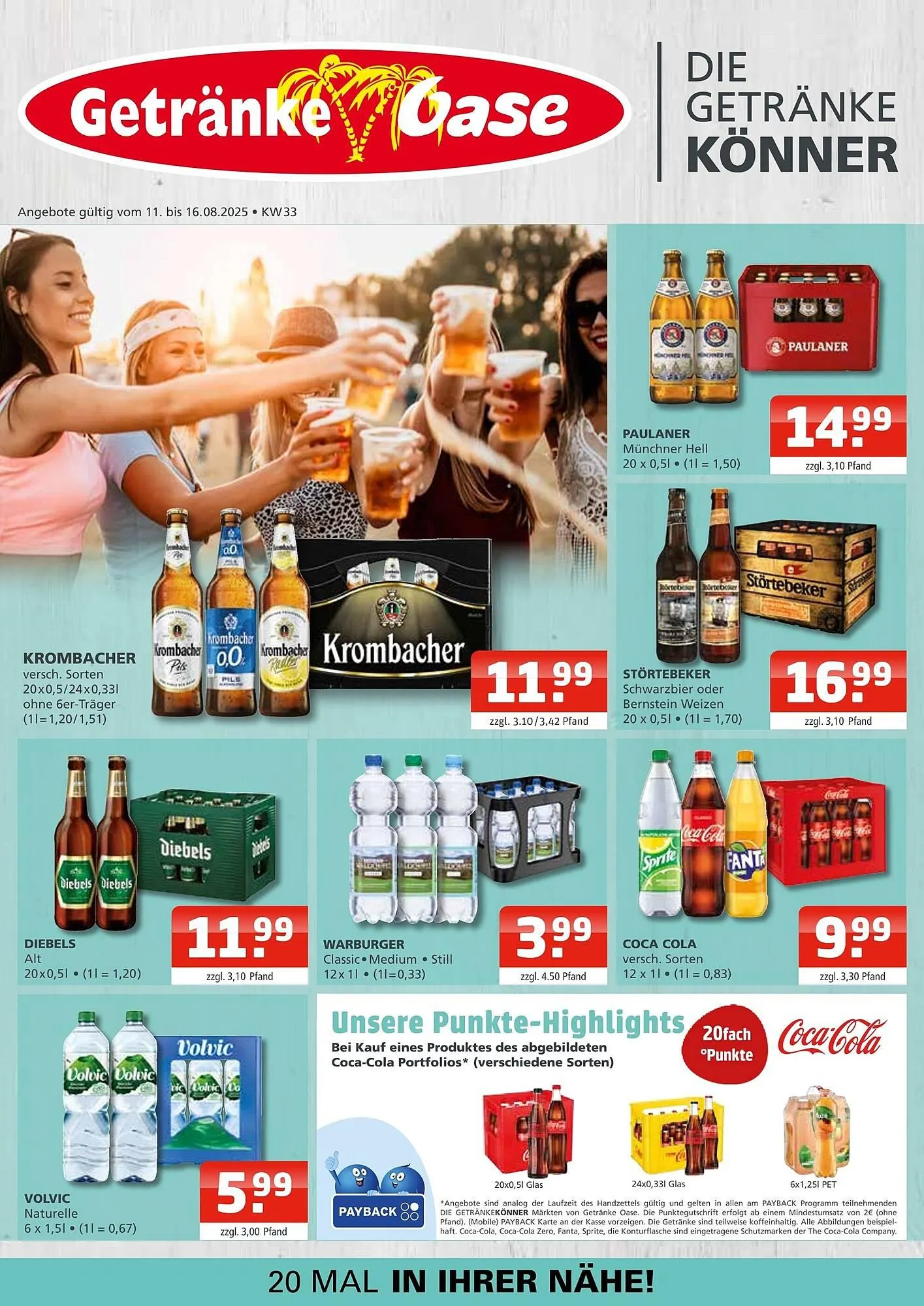 Getränke Oase Prospekt - 1