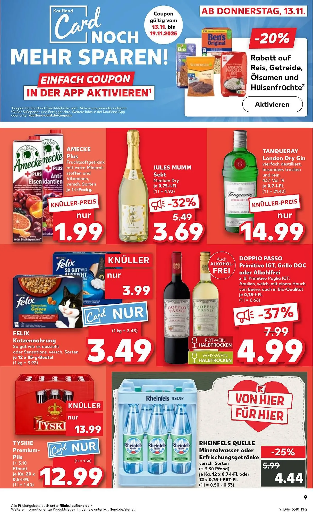 Kaufland Prospekt von 13. November bis 19. November 2025 - Prospekt seite 9