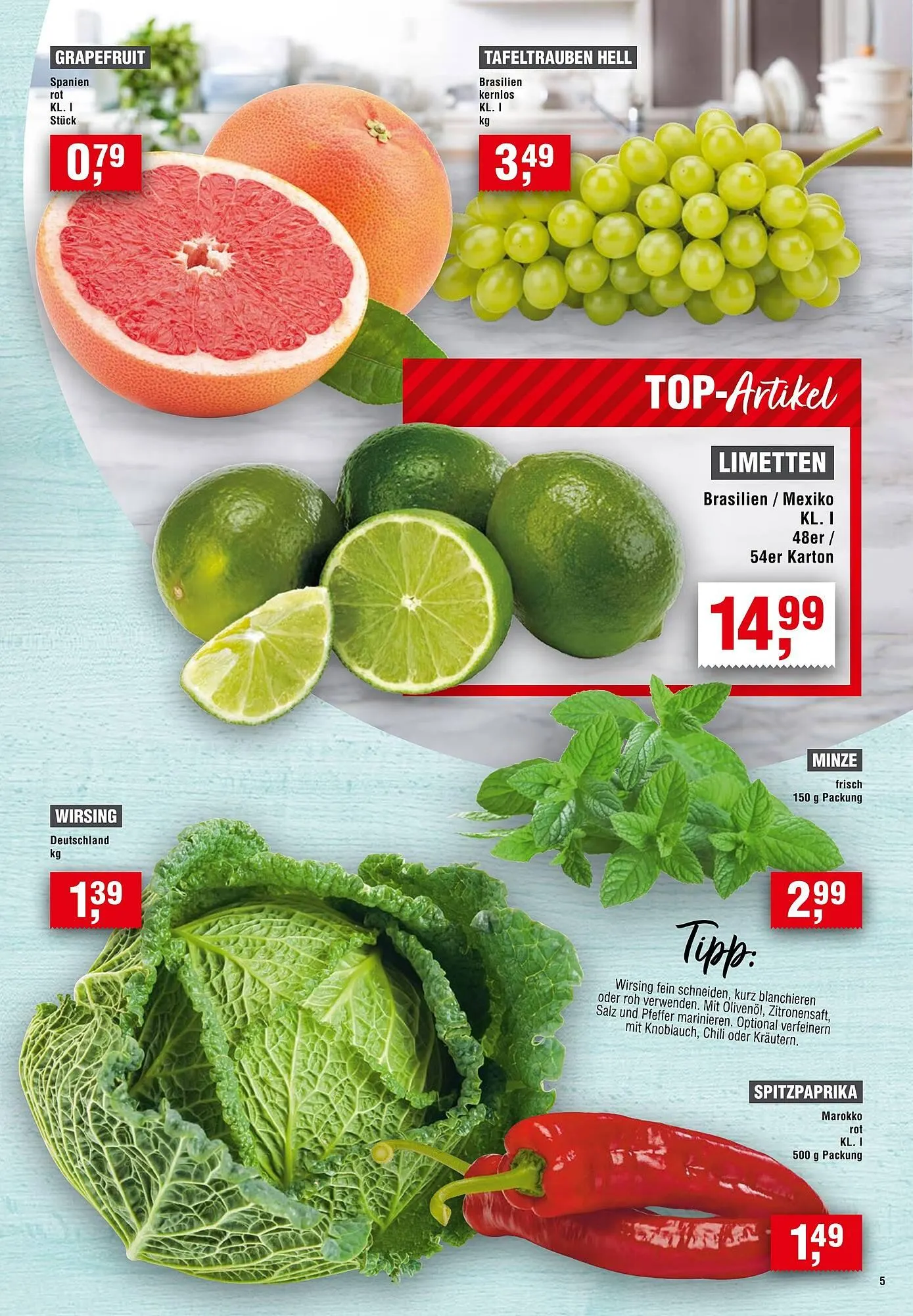 Handelshof Prospekt von 26. Februar bis 4. März 2026 - Prospekt seite 5