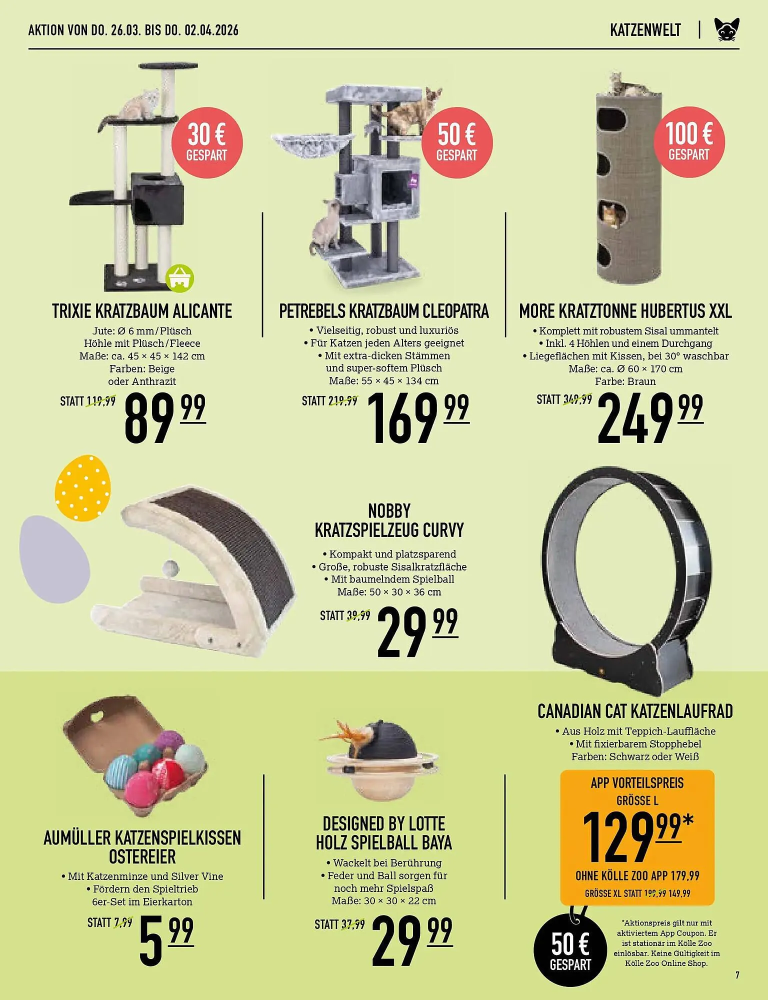 Kölle Zoo Prospekt von 25. März bis 2. April 2026 - Prospekt seite 7