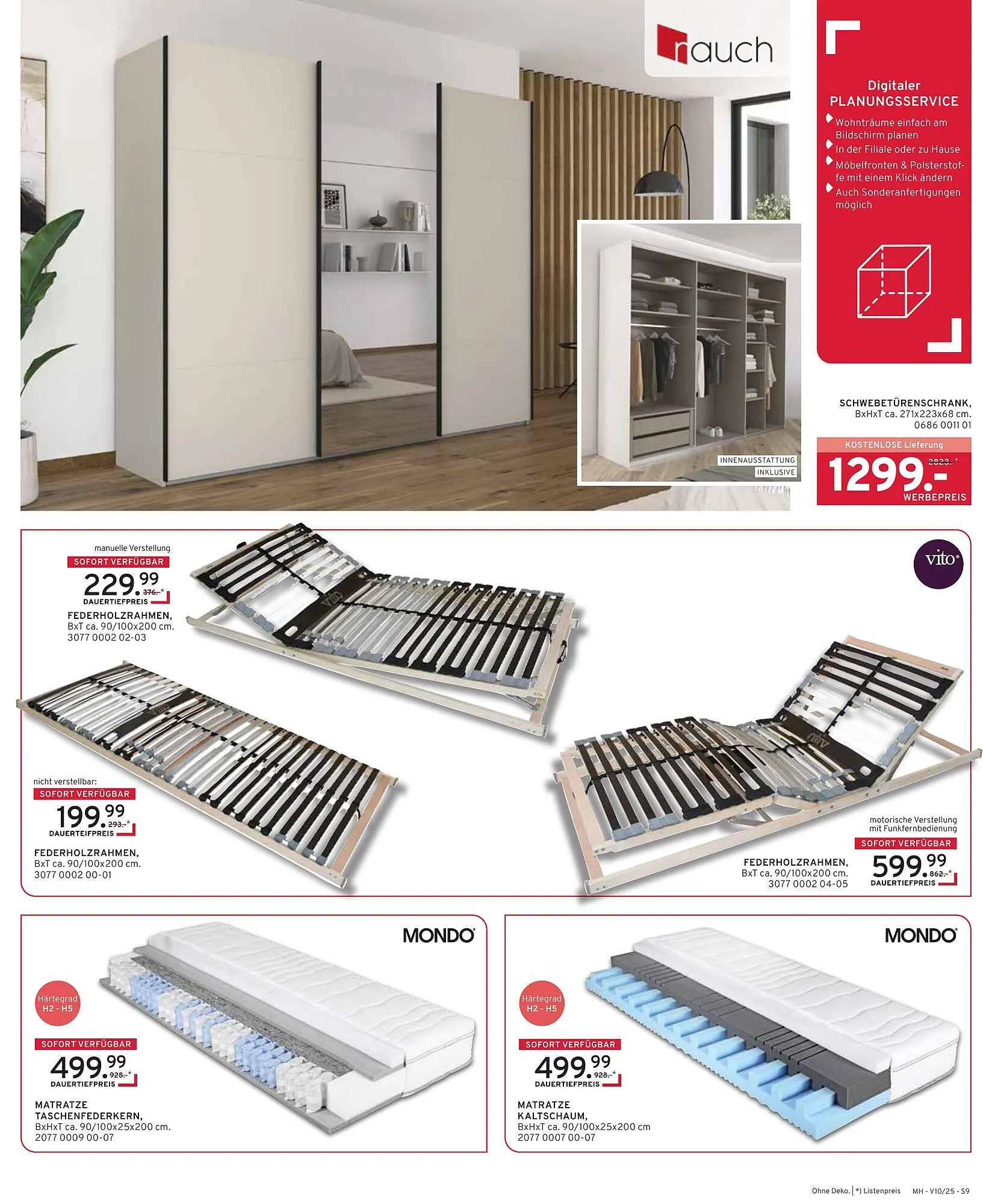 Möbel Heinrich Prospekt von 24. September bis 22. Oktober 2025 - Prospekt seite 9