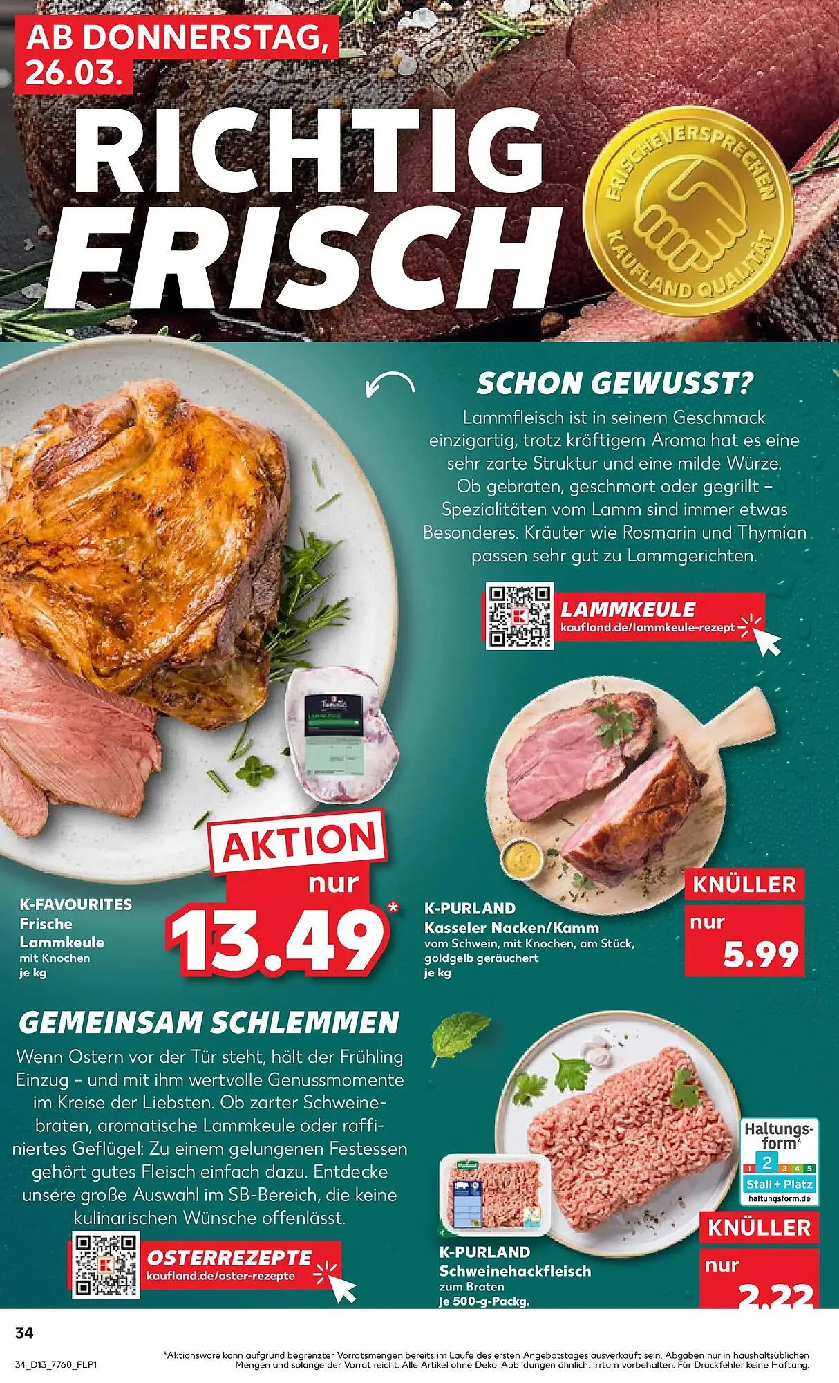 Kaufland Prospekt von 23. März bis 25. März 2026 - Prospekt seite 46