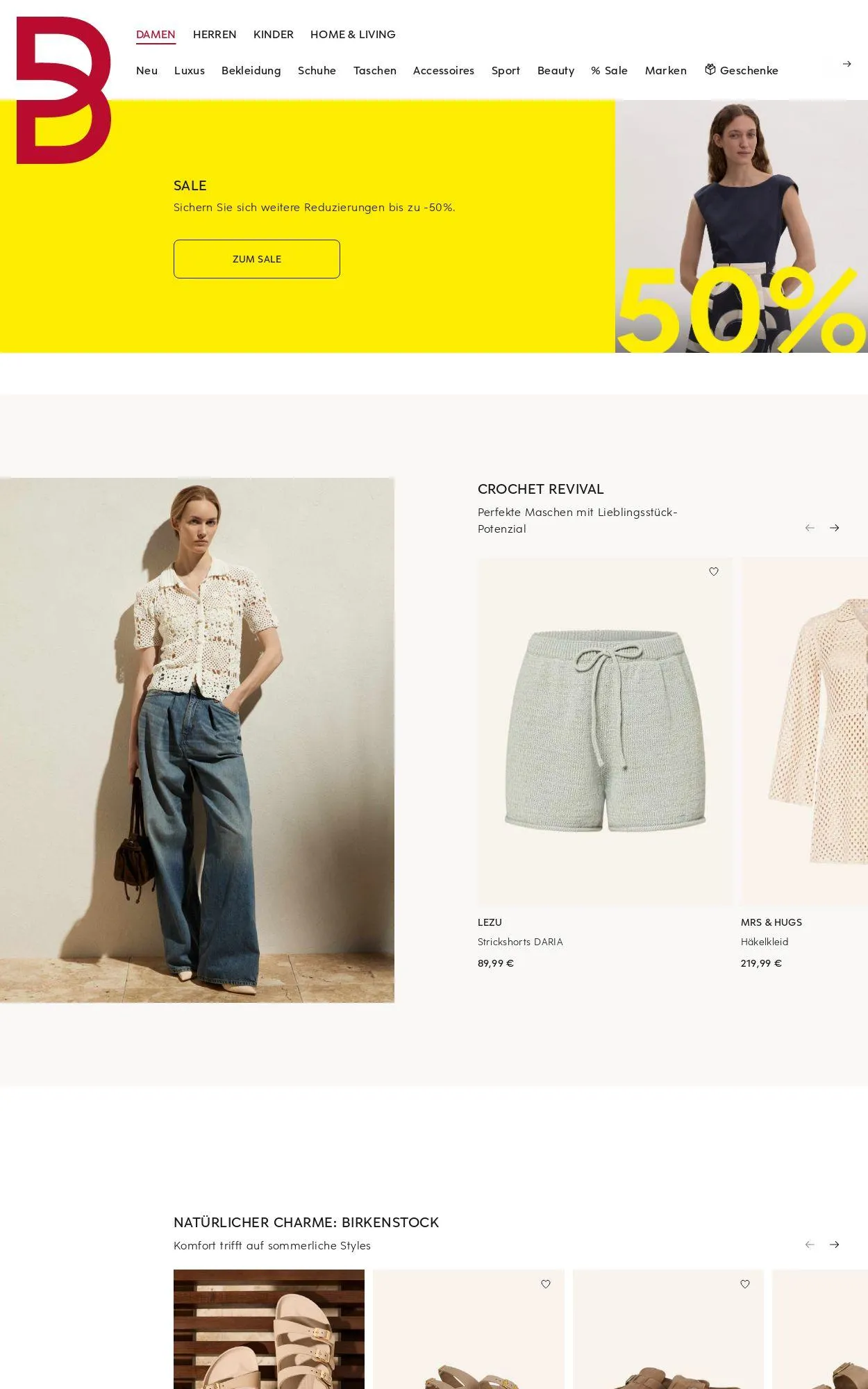 Breuninger Aktueller Prospekt - 1