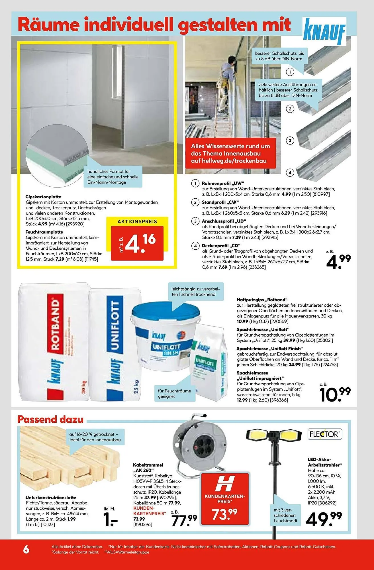 Hellweg Prospekt von 14. Juli bis 20. Juli 2025 - Prospekt seite 6