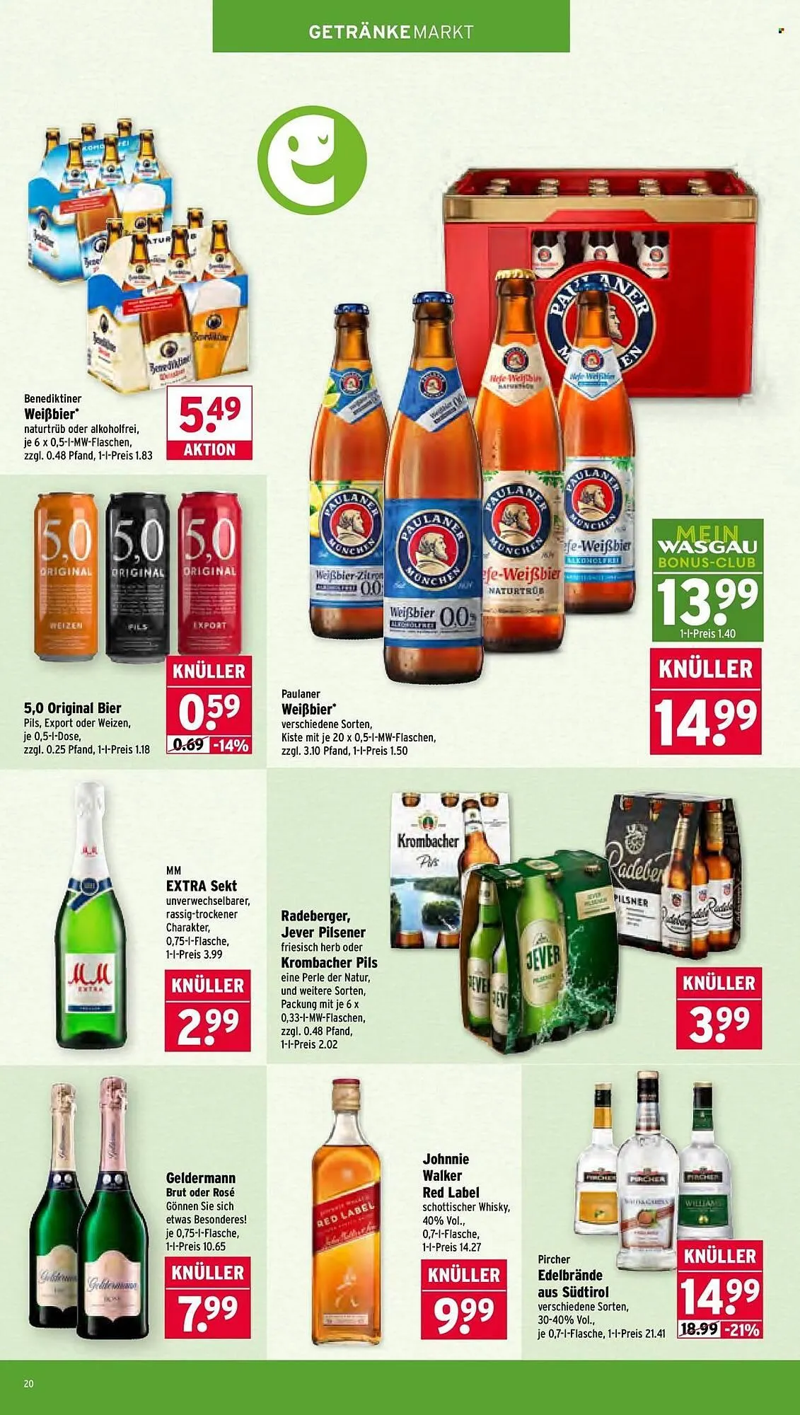 Wasgau Prospekt von 23. März bis 28. März 2026 - Prospekt seite 20