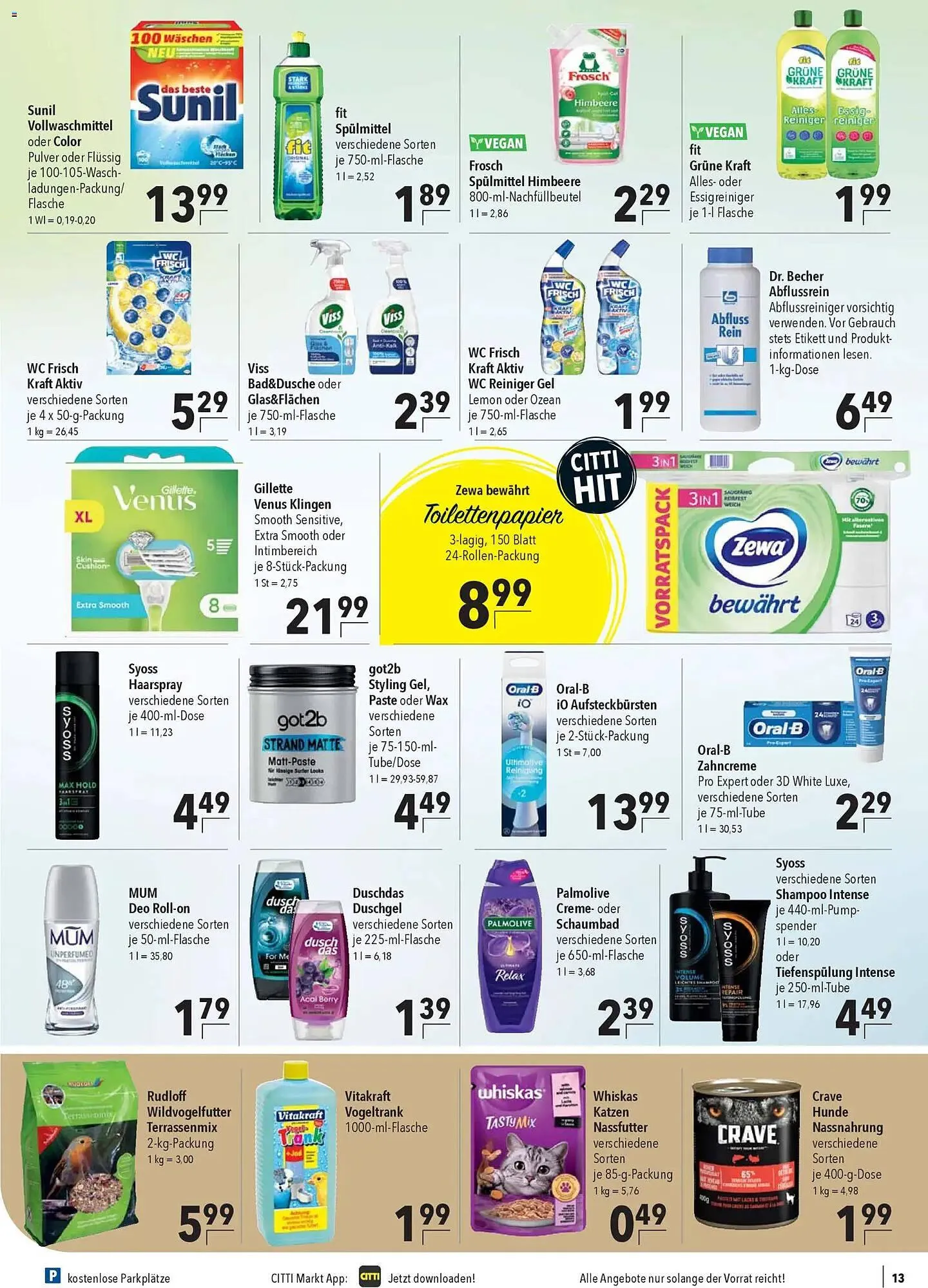 CITTI Markt Prospekt von 2. Januar bis 6. Januar 2026 - Prospekt seite 15