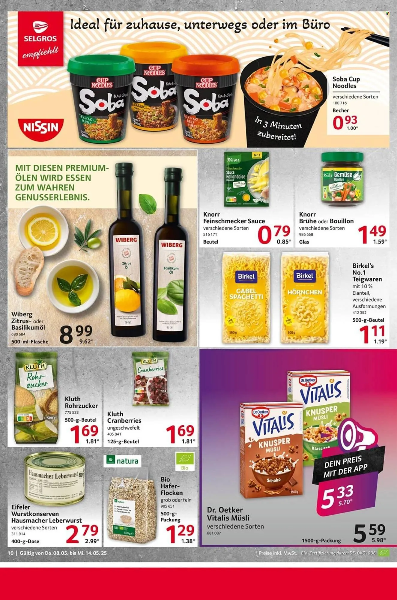 Selgros Prospekt von 8. Mai bis 14. Mai 2025 - Prospekt seite 10