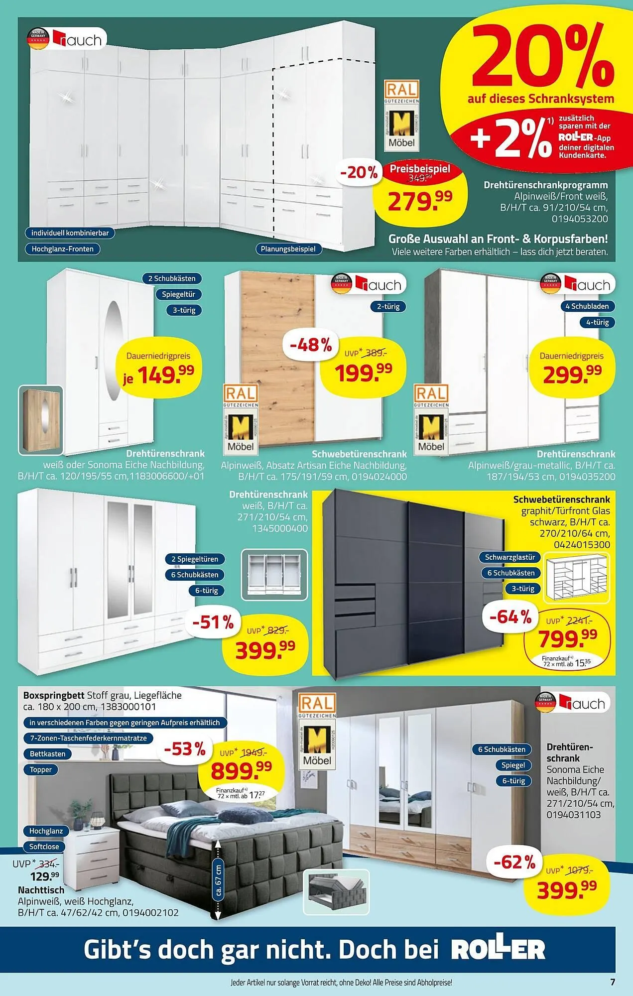 ROLLER Prospekt von 9. März bis 22. März 2025 - Prospekt seite 9