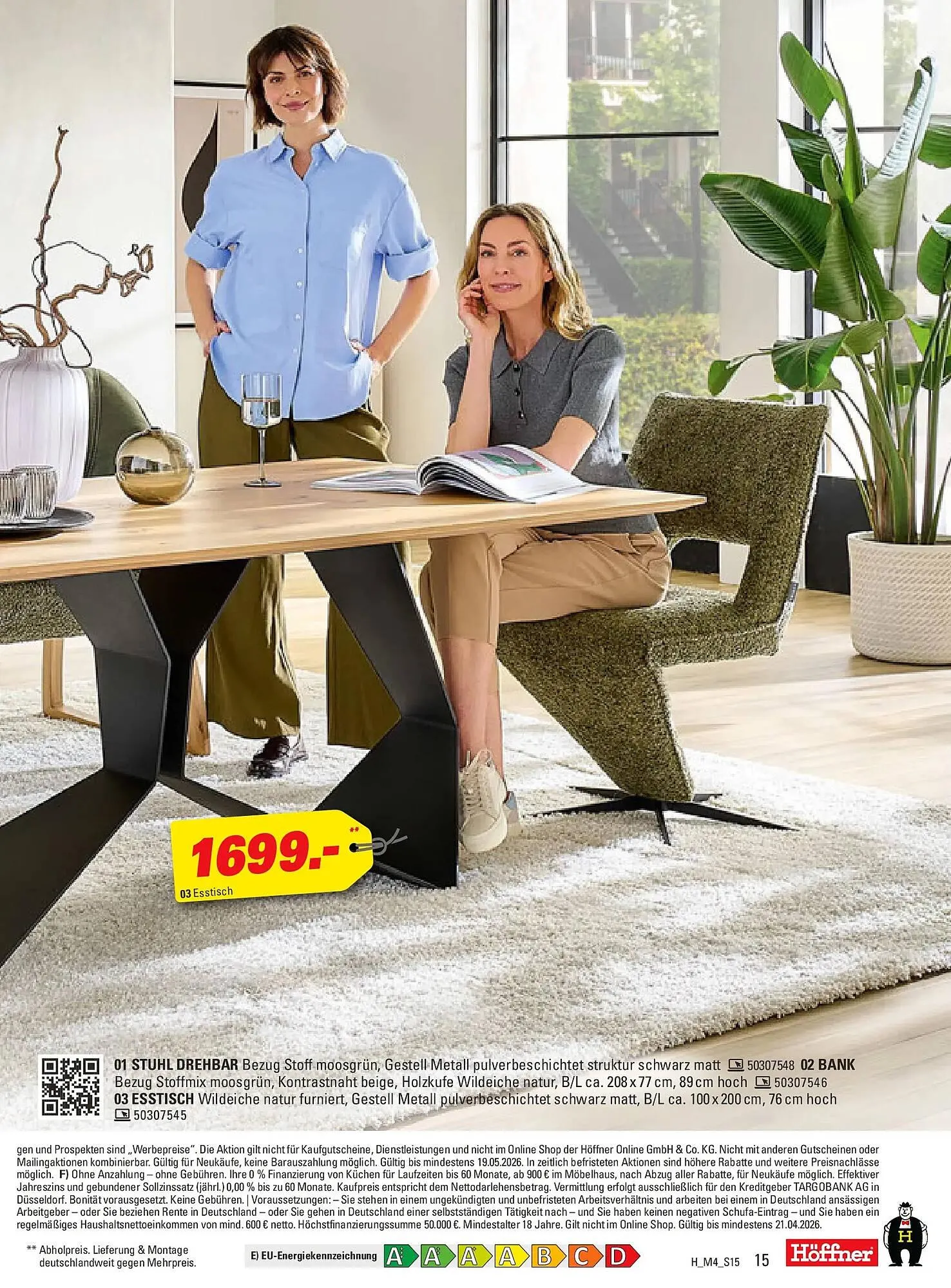 Höffner Prospekt von 31. März bis 21. April 2026 - Prospekt seite 15