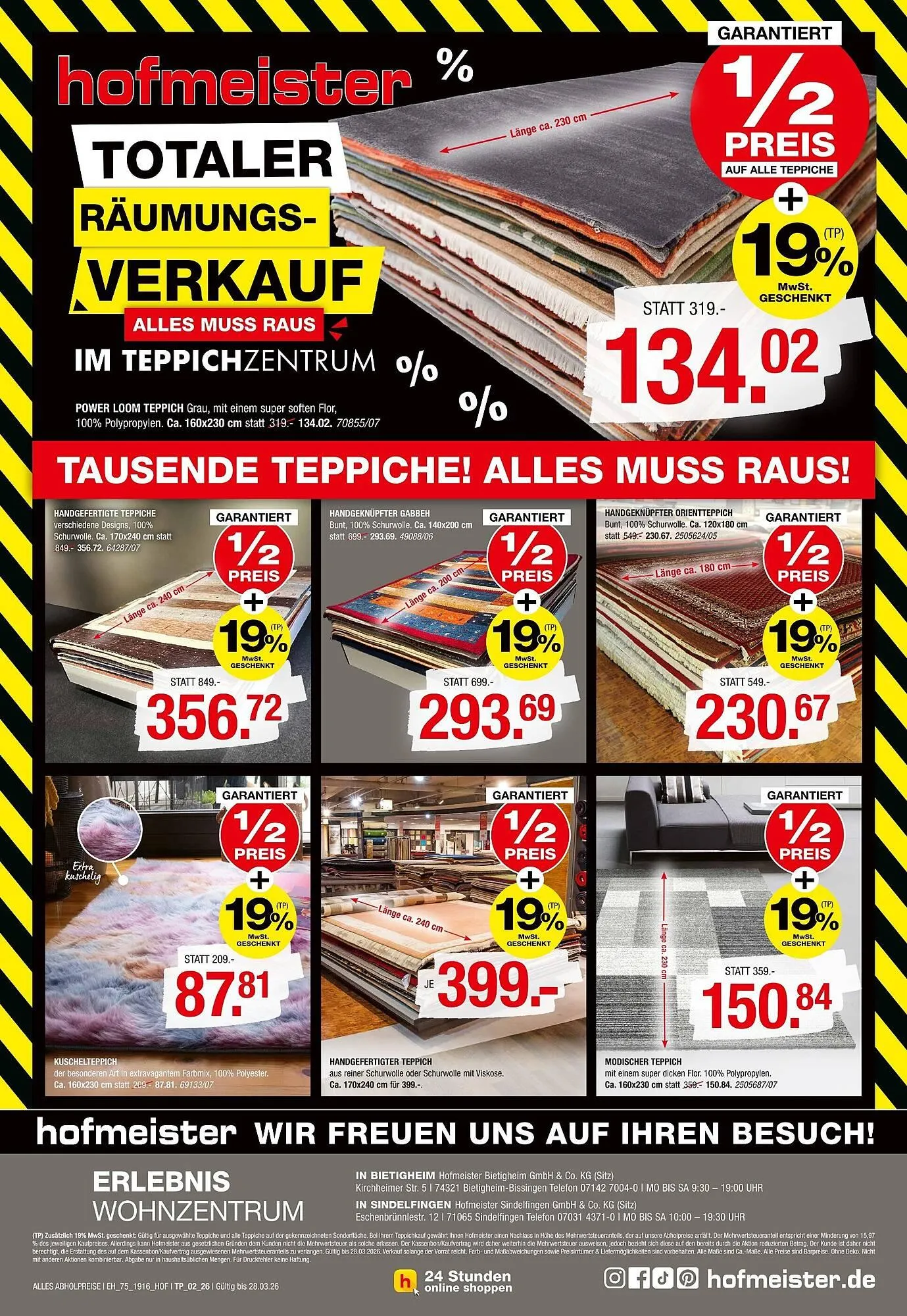 Hofmeister Prospekt von 25. Februar bis 28. März 2026 - Prospekt seite 2