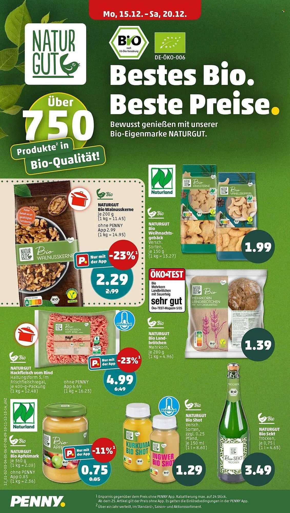 PENNY Prospekt von 15. Dezember bis 20. Dezember 2025 - Prospekt seite 16