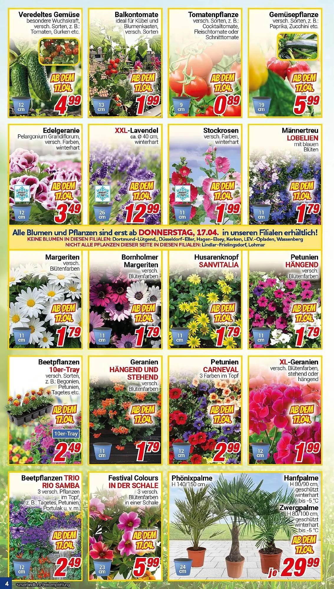 CENTERSHOP Prospekt von 14. April bis 19. April 2025 - Prospekt seite 4