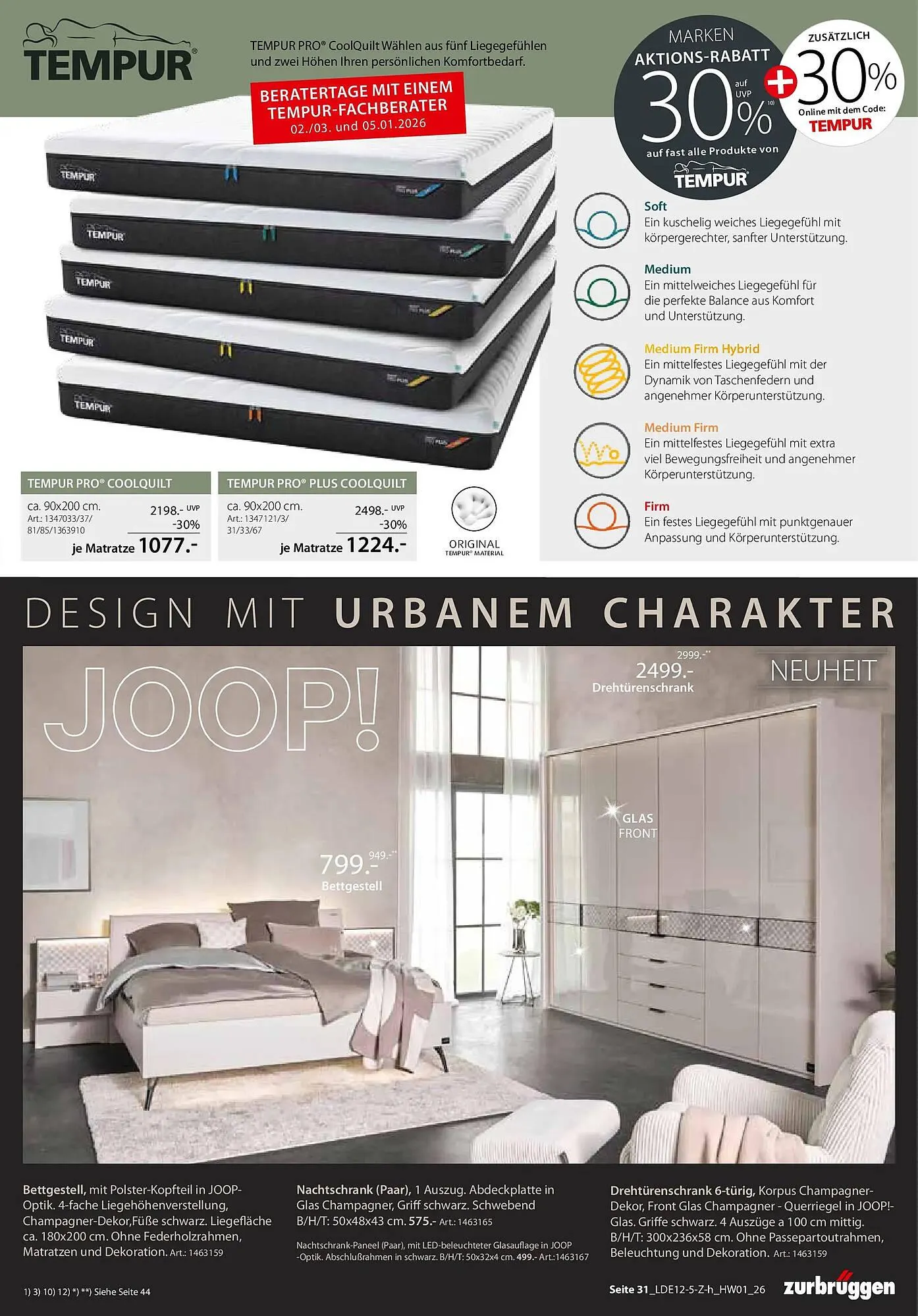 Zurbrüggen Prospekt von 28. Dezember bis 18. Januar 2026 - Prospekt seite 43