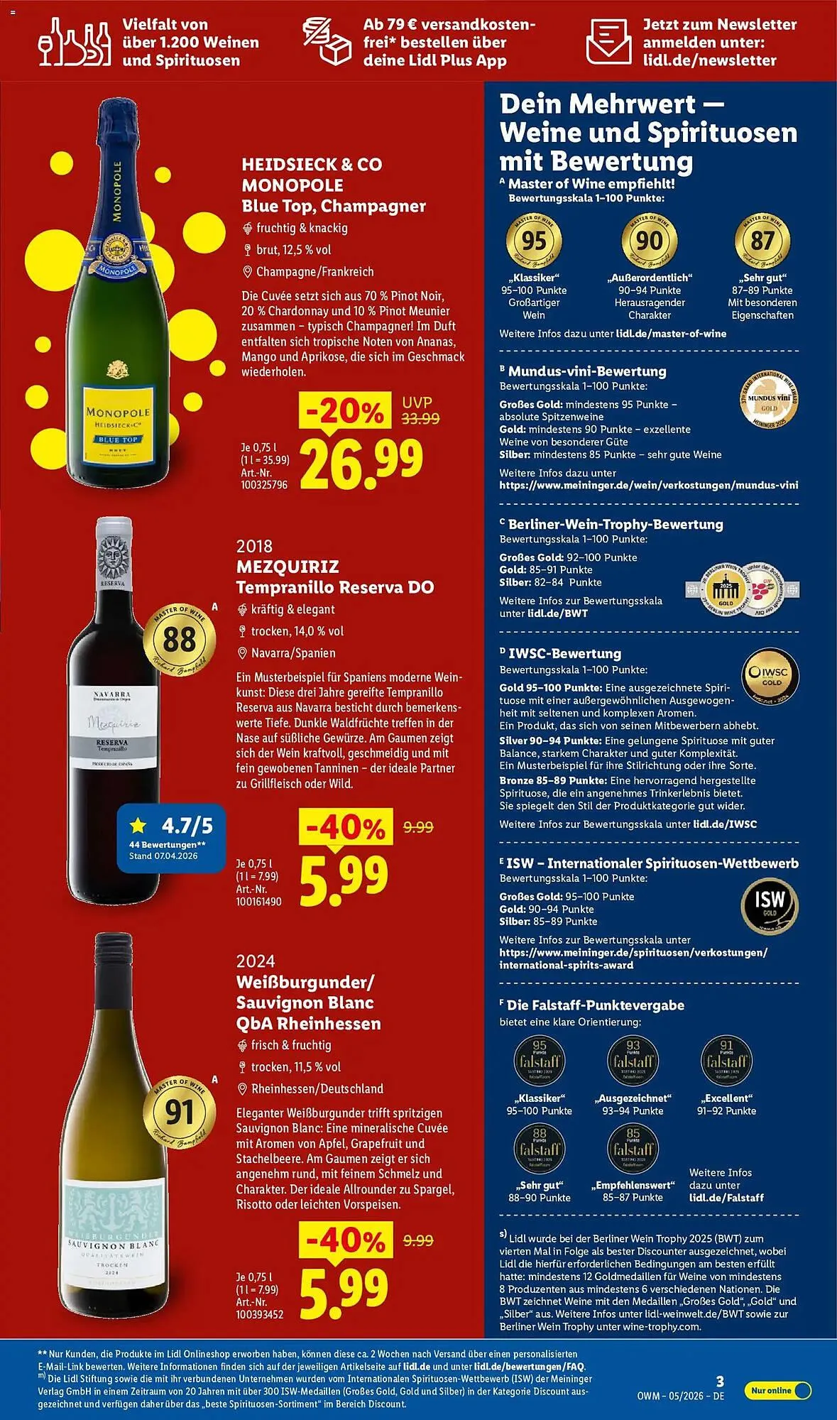 Lidl Prospekt von 1. Mai bis 31. Mai 2026 - Prospekt seite 3