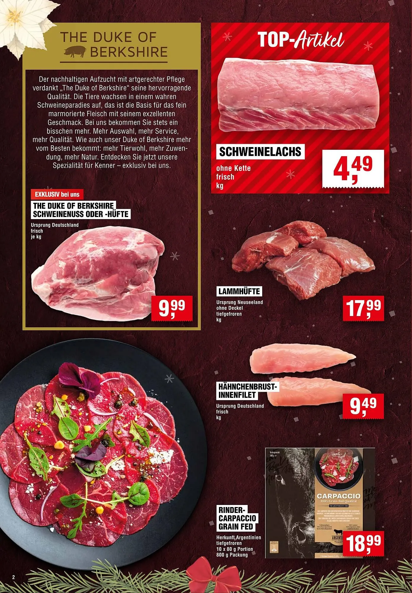 Handelshof Prospekt von 18. Dezember bis 24. Dezember 2025 - Prospekt seite 2