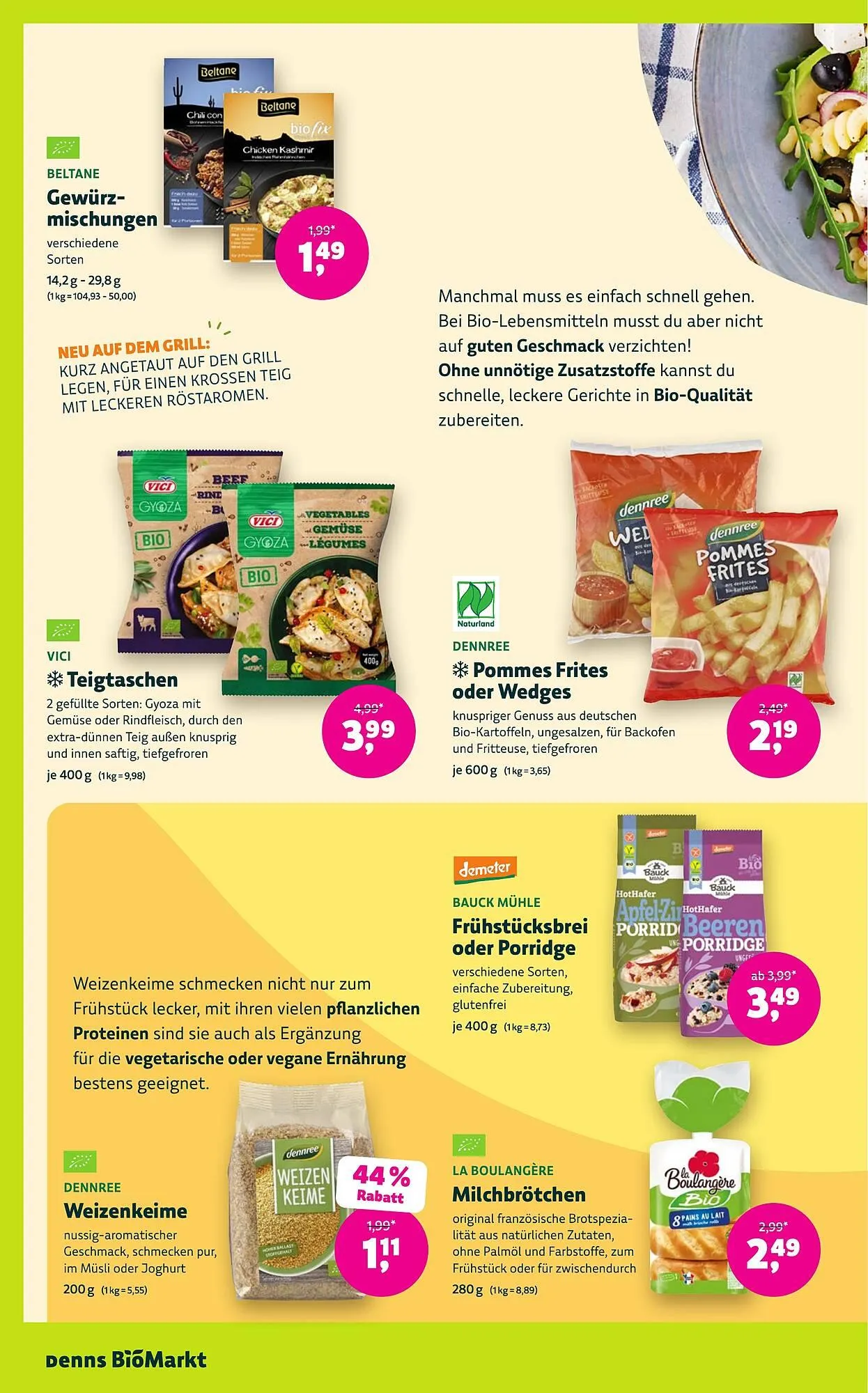 Landmann's Biomarkt Prospekt von 7. Mai bis 20. Mai 2025 - Prospekt seite 10