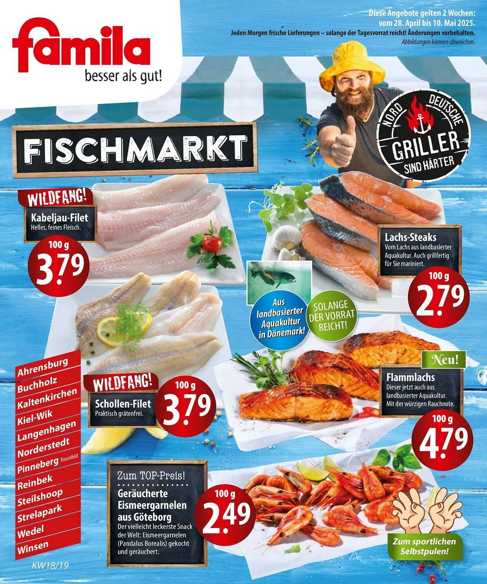 Famila Nord Ost Prospekt von 28. April bis 10. Mai 2025 - Prospekt seite 1