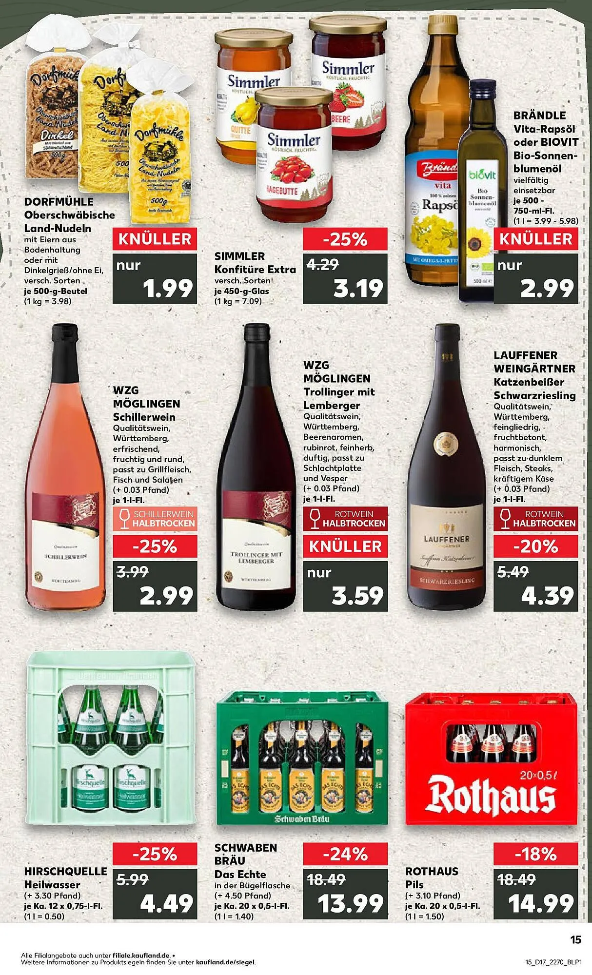 Kaufland Prospekt von 23. April bis 30. April 2025 - Prospekt seite 15