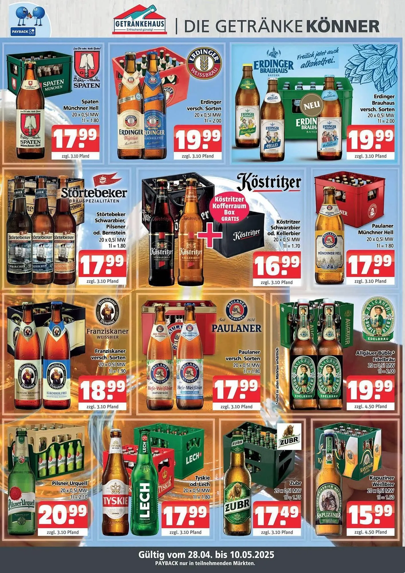 Getränkehaus Prospekt von 28. April bis 10. Mai 2025 - Prospekt seite 5