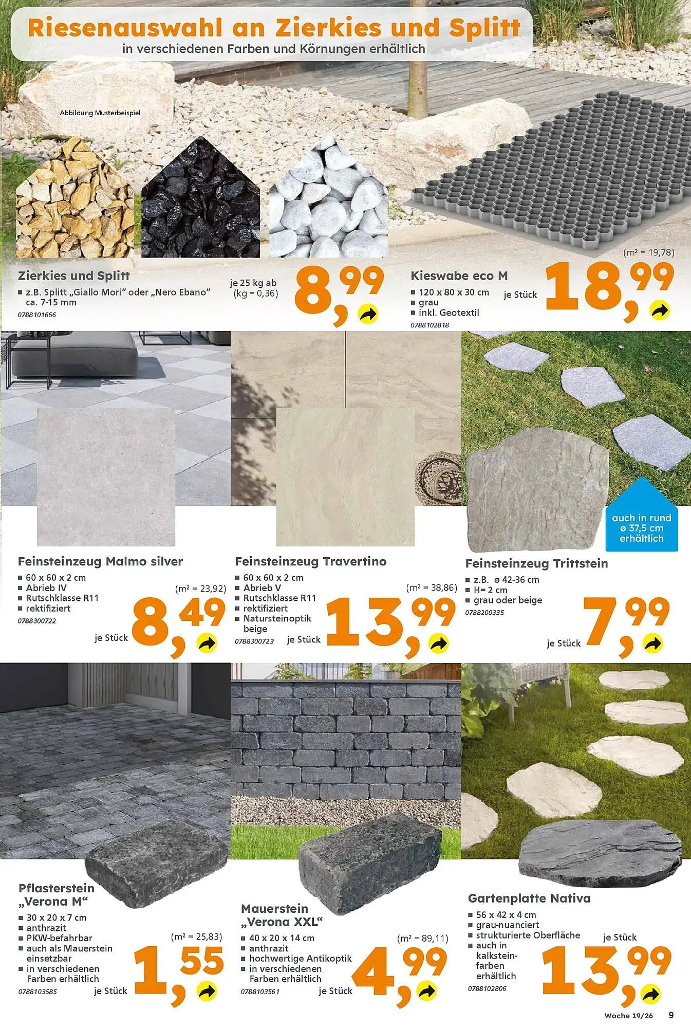Globus Baumarkt Prospekt von 3. Mai bis 9. Mai 2026 - Prospekt seite 9
