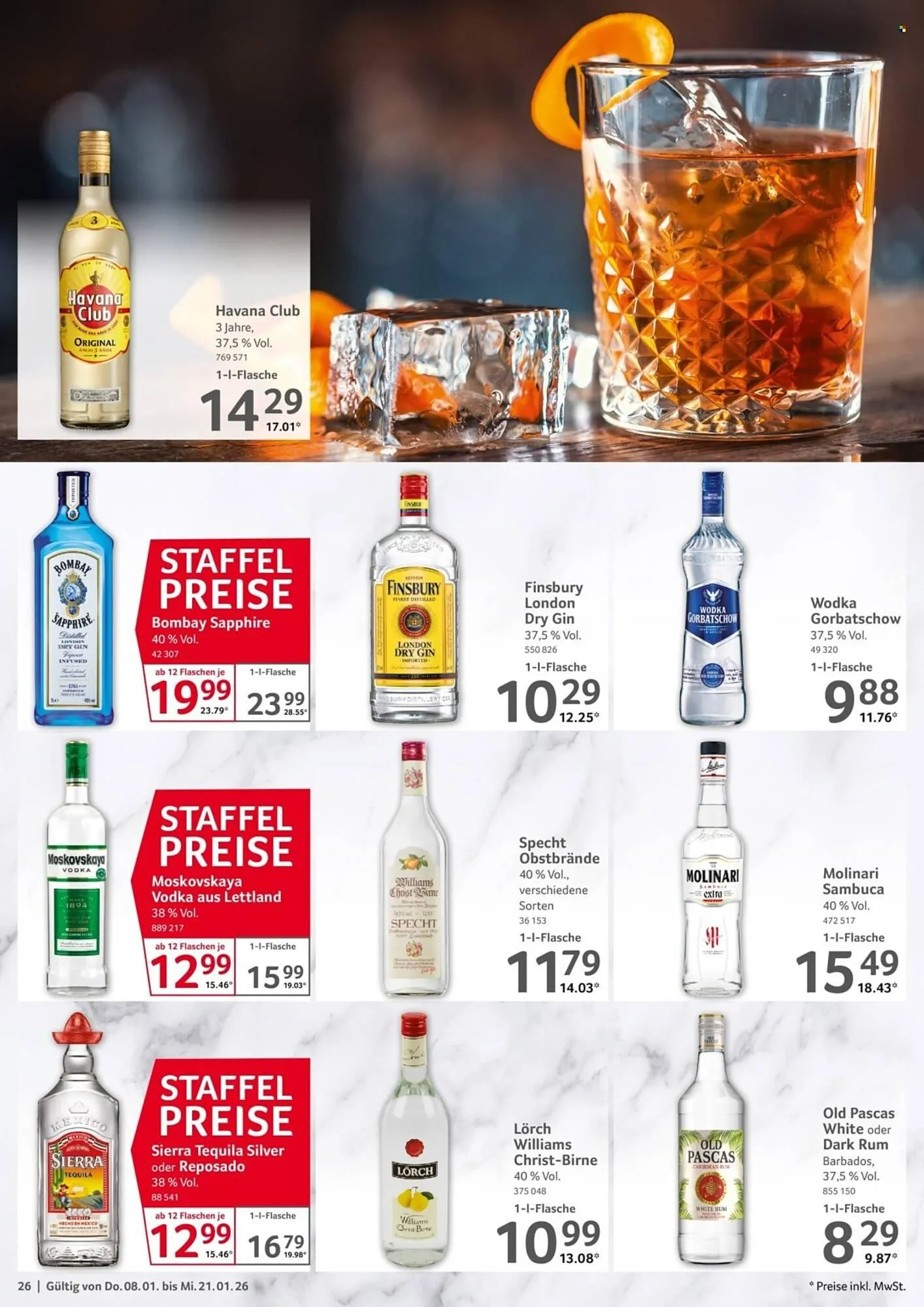 Selgros Prospekt von 8. Januar bis 21. Januar 2026 - Prospekt seite 26