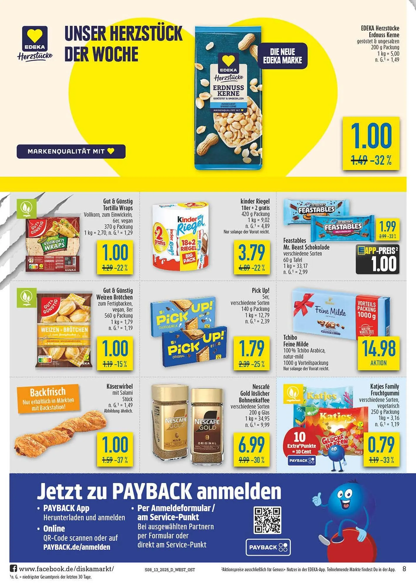 diska Prospekt von 24. März bis 29. März 2025 - Prospekt seite 8