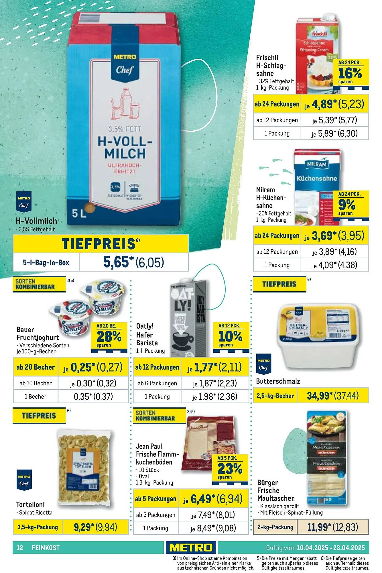 METRO Prospekt von 10. April bis 23. April 2025 - Prospekt seite 12