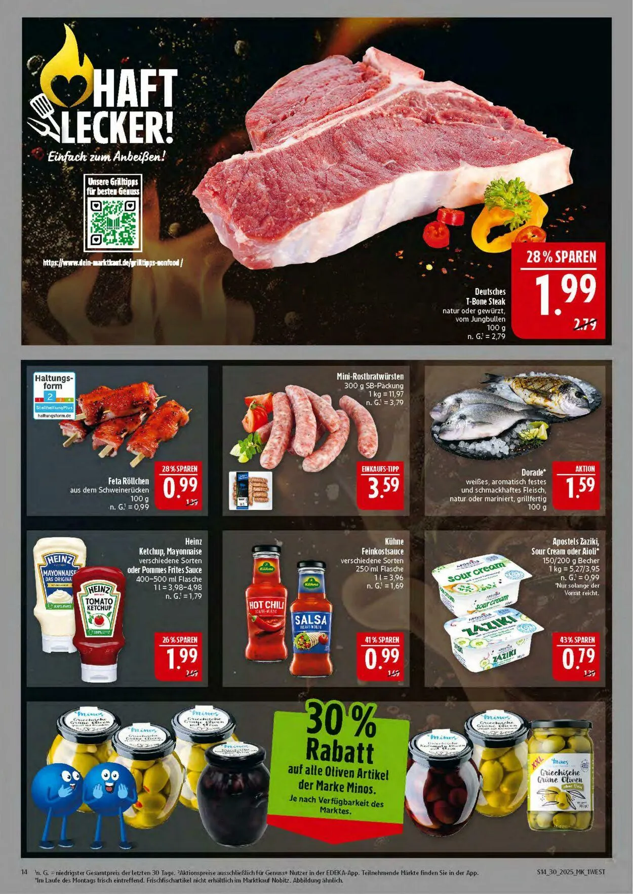 Marktkauf - Nürnberg-Thon Aktueller Prospekt von 21. Juli bis 26. Juli 2025 - Prospekt seite 14